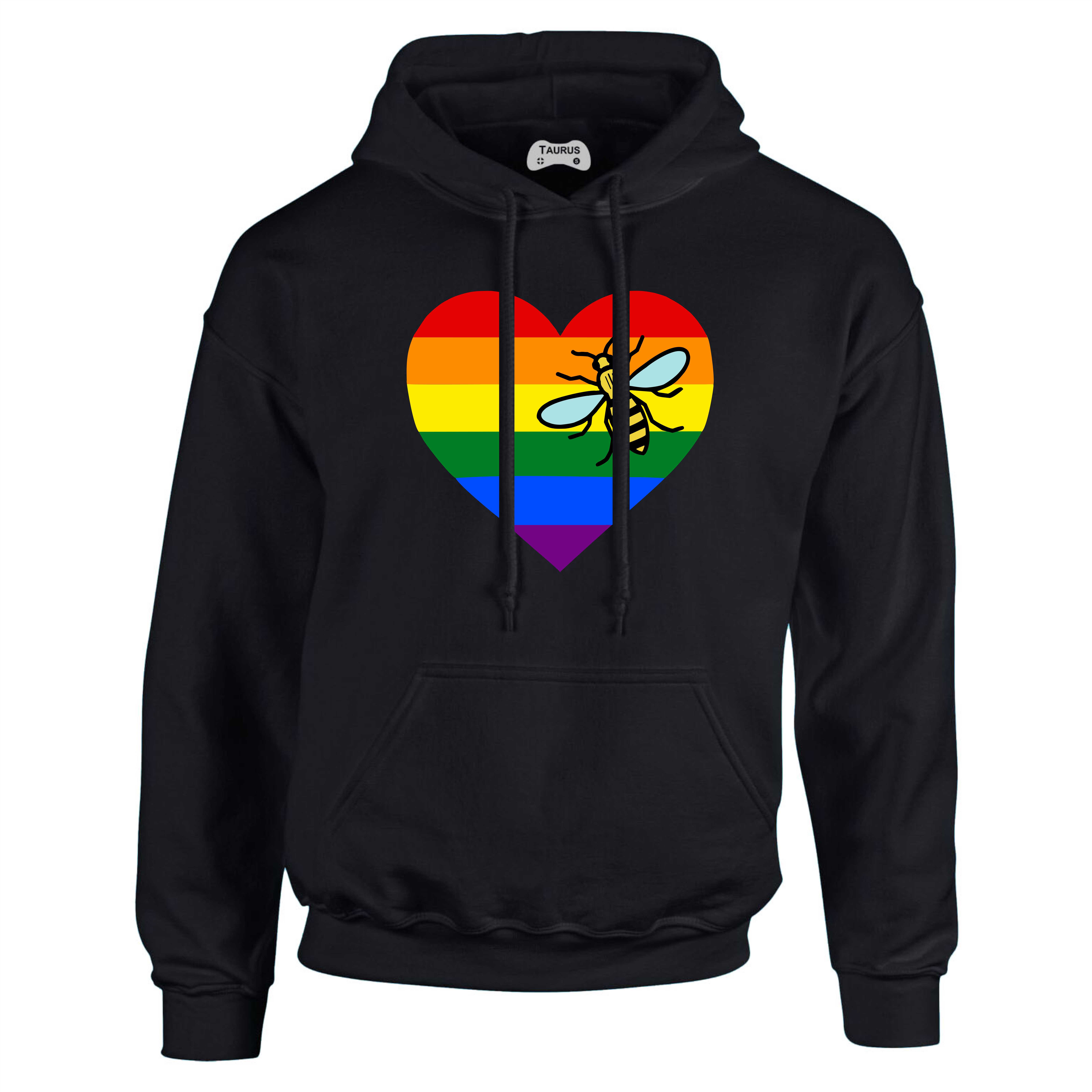 Rainbow Heart Hoodie