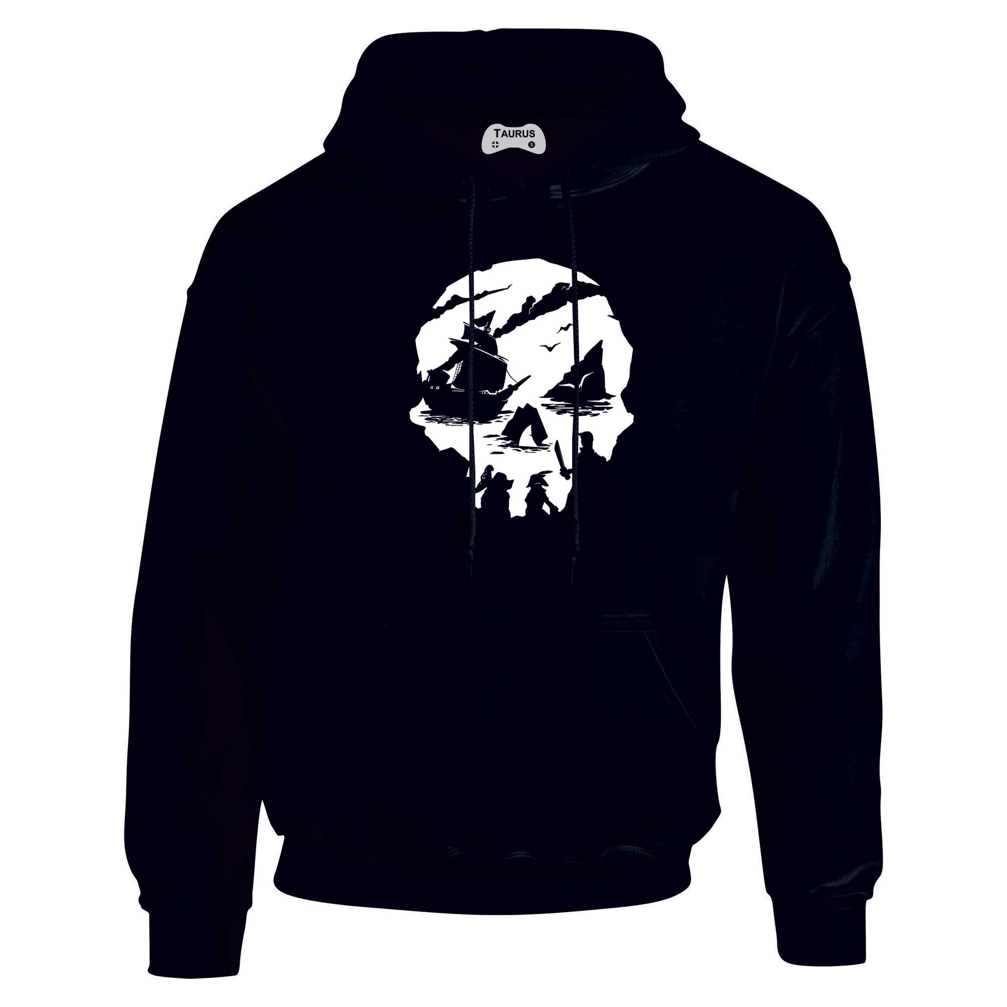 Sea Of Thieves Skull Hoodie - Taurus Gaming T-shirts