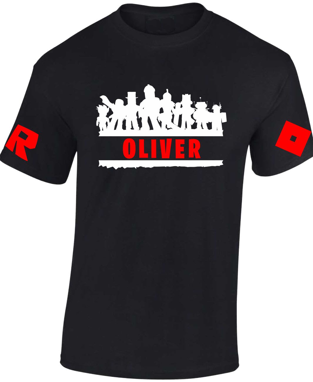 Roblox Personalised Character T-shirts - Taurus Gaming T-shirts