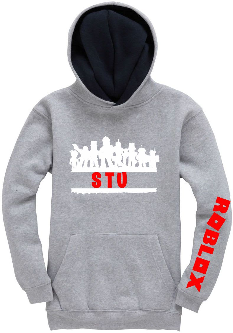 Roblox Personalised Character Contrast Hoodie - Image 2