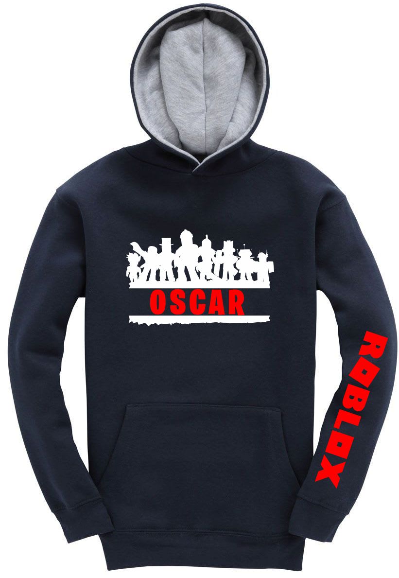 Roblox Personalised Character Contrast Hoodie