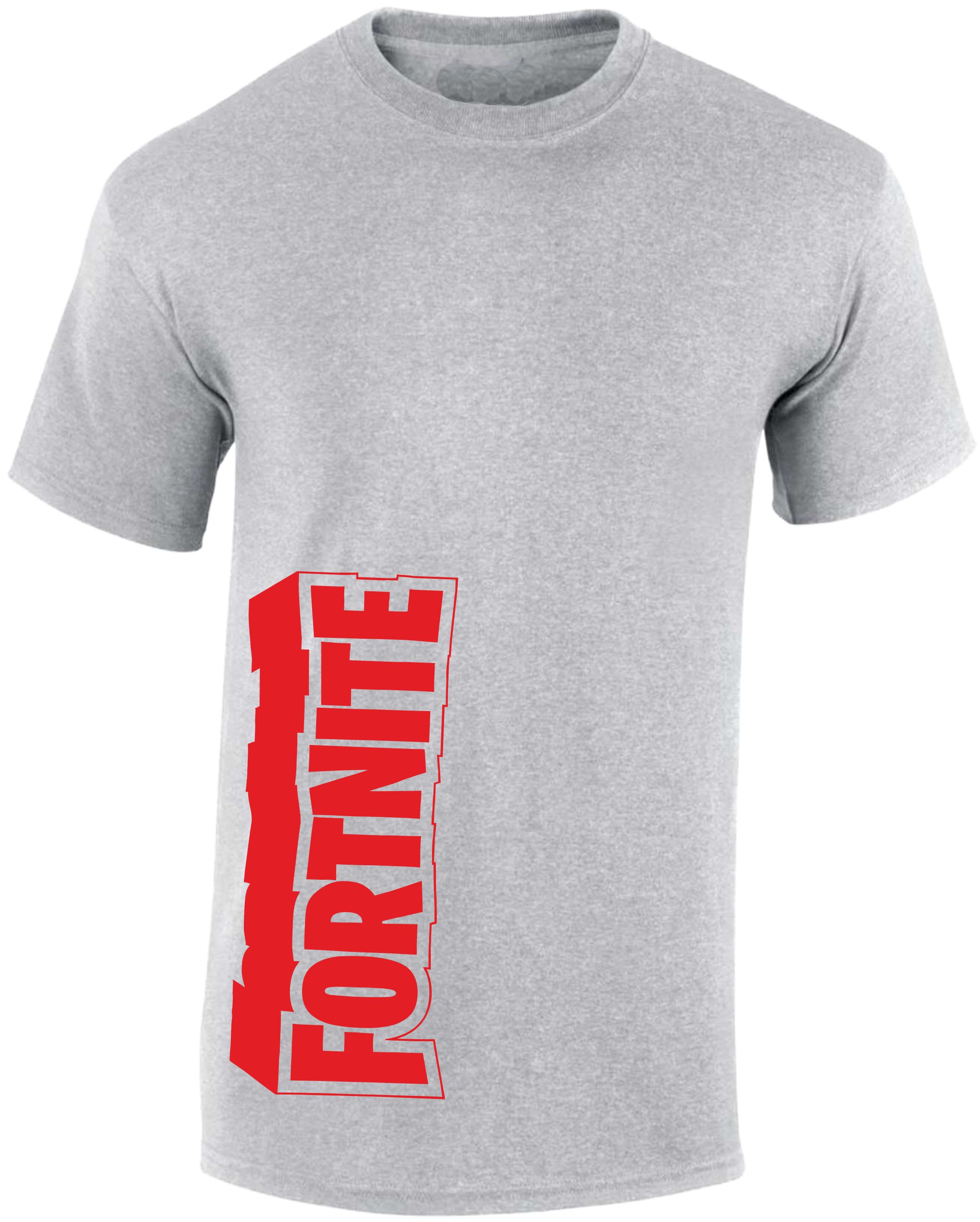 Fortnite wording with border T-shirt - Image 2