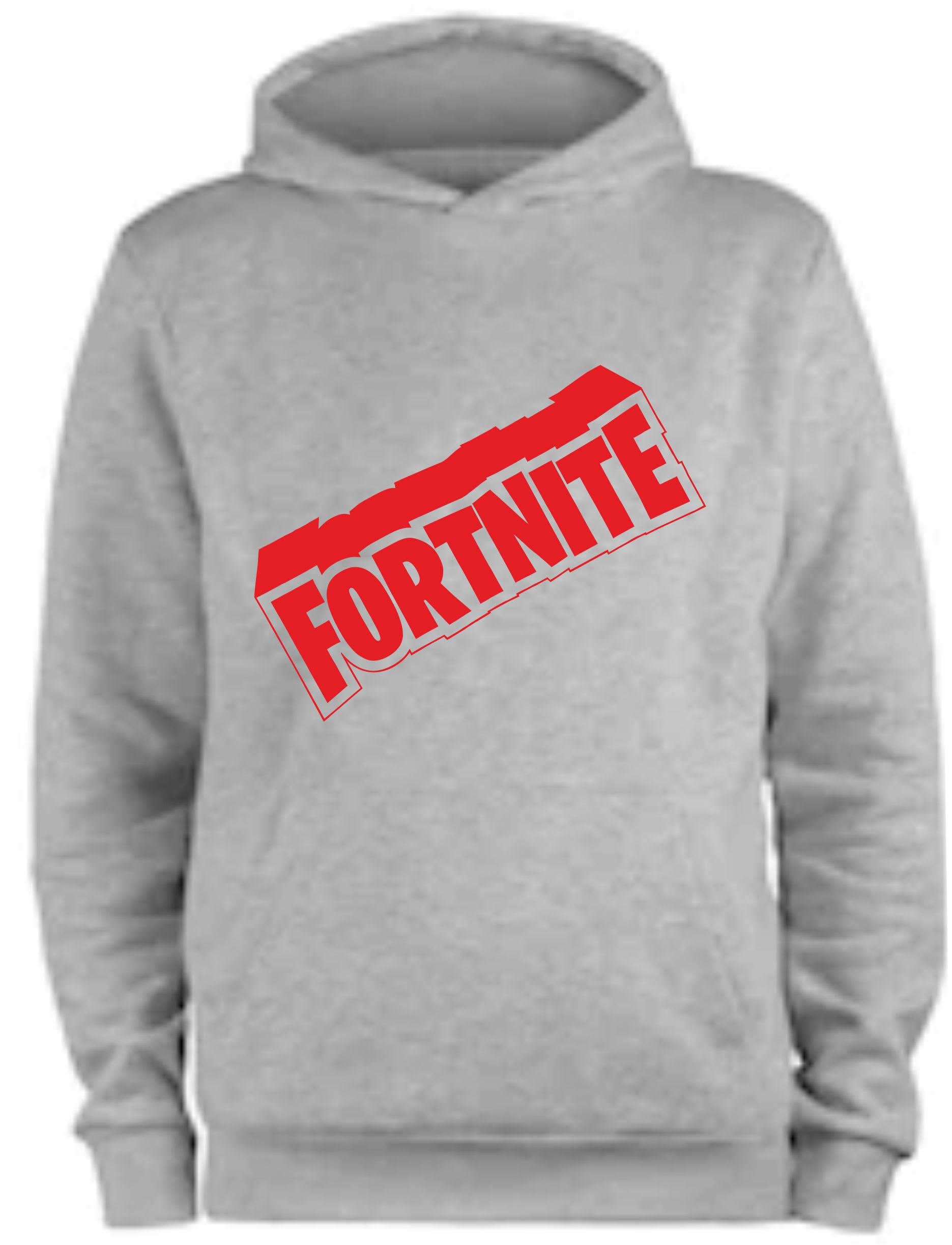 Fortnite Wording with Border Hoodie