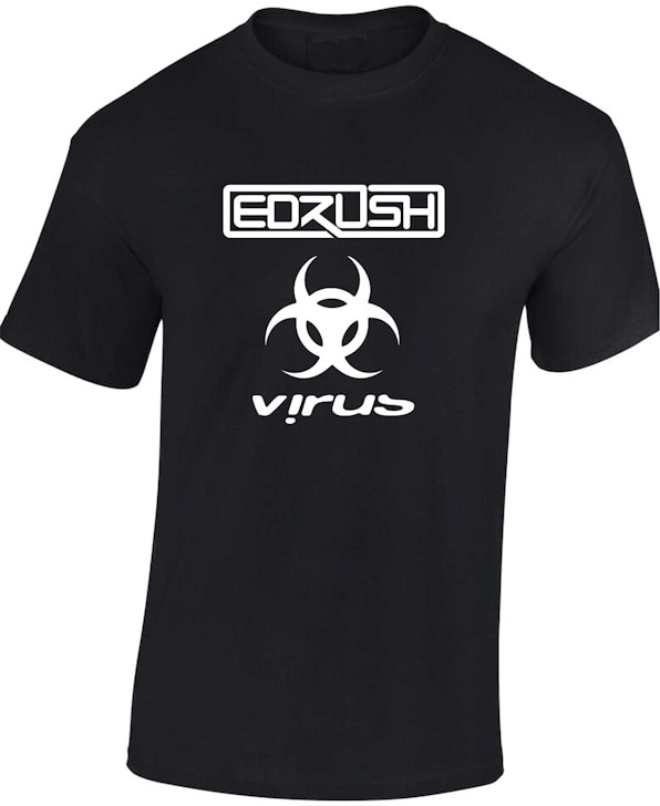 Ed Rush Virus Recordings Drum and Bass T Shirt