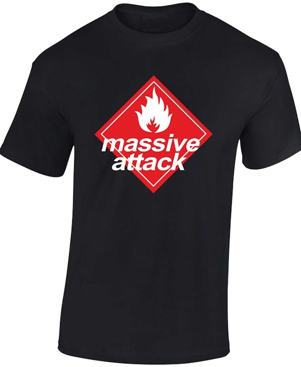 Massive Attack Blue Lines T Shirt - Image 3