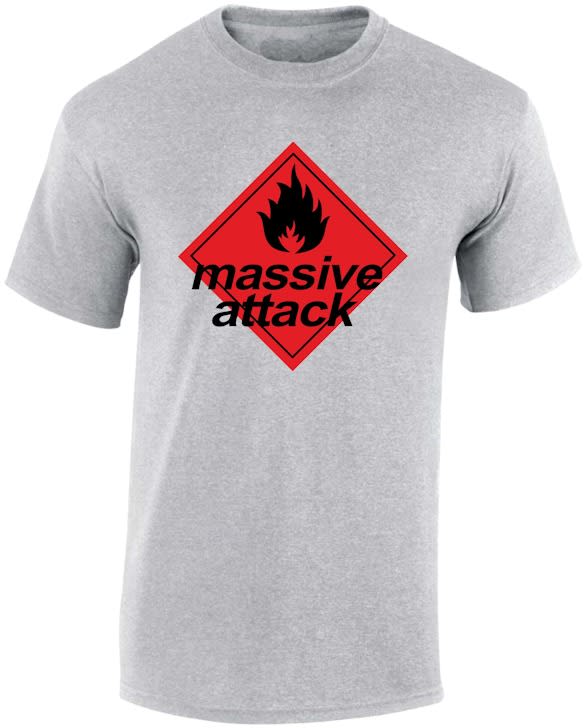 Massive Attack Blue Lines T Shirt - Image 2