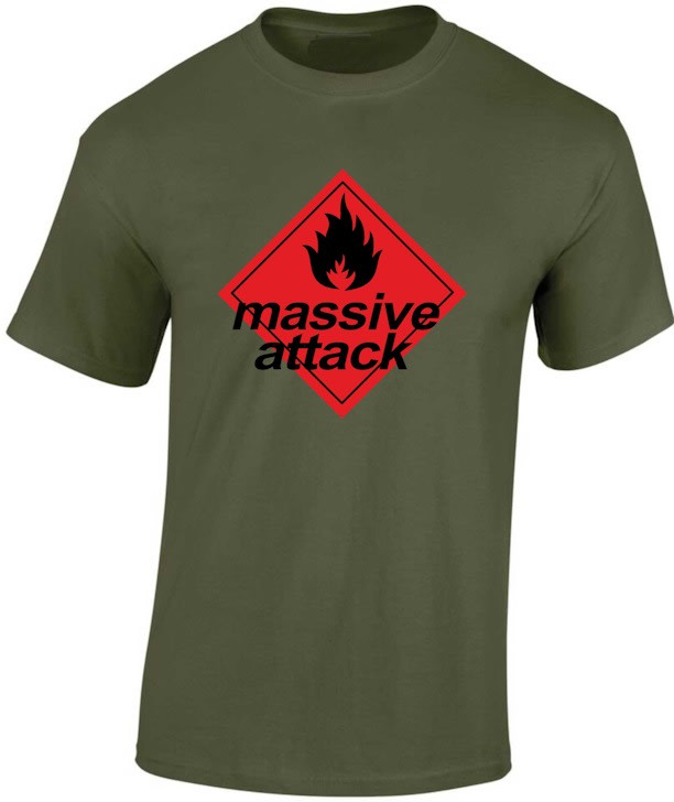 Massive Attack Blue Lines T Shirt