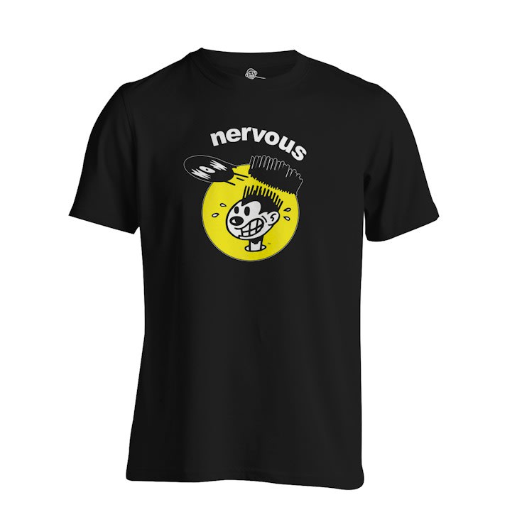 Nervous Records T Shirt - Image 3