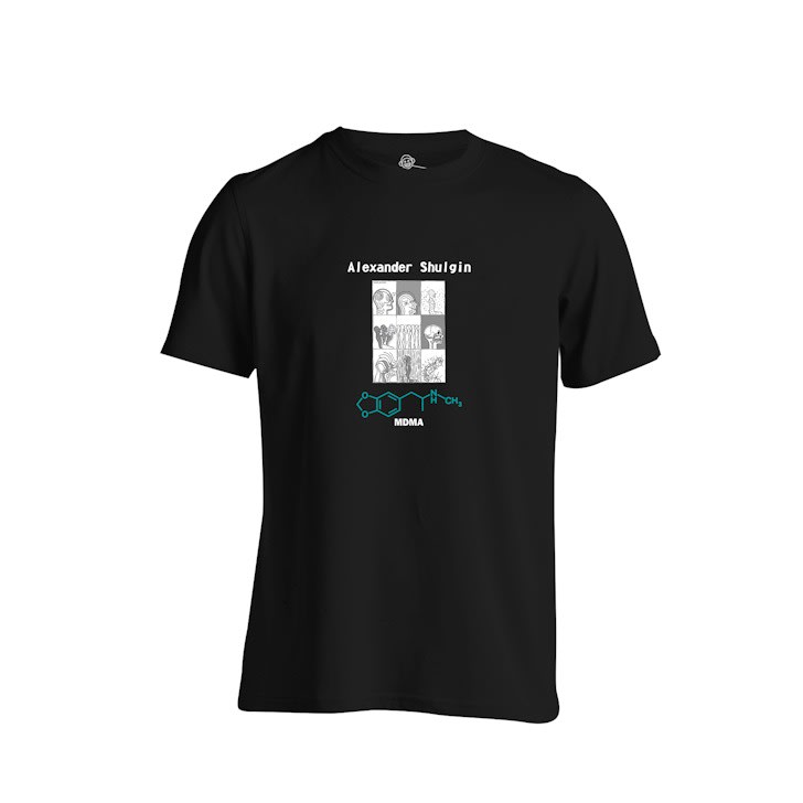 Alexander Shulgin MDMA T-Shirt - Image 2