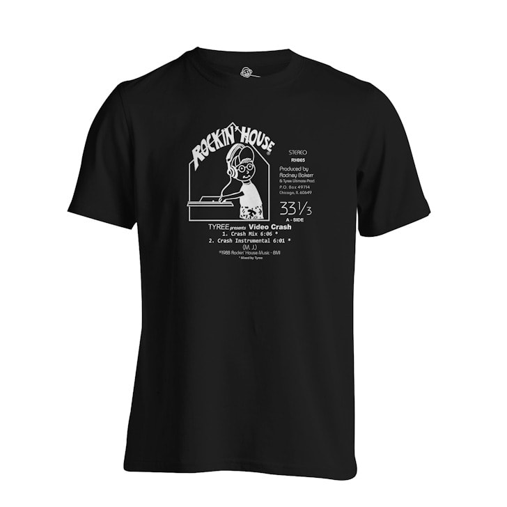 Tyree Cooper Video Crash Rockin House Records T Shirt