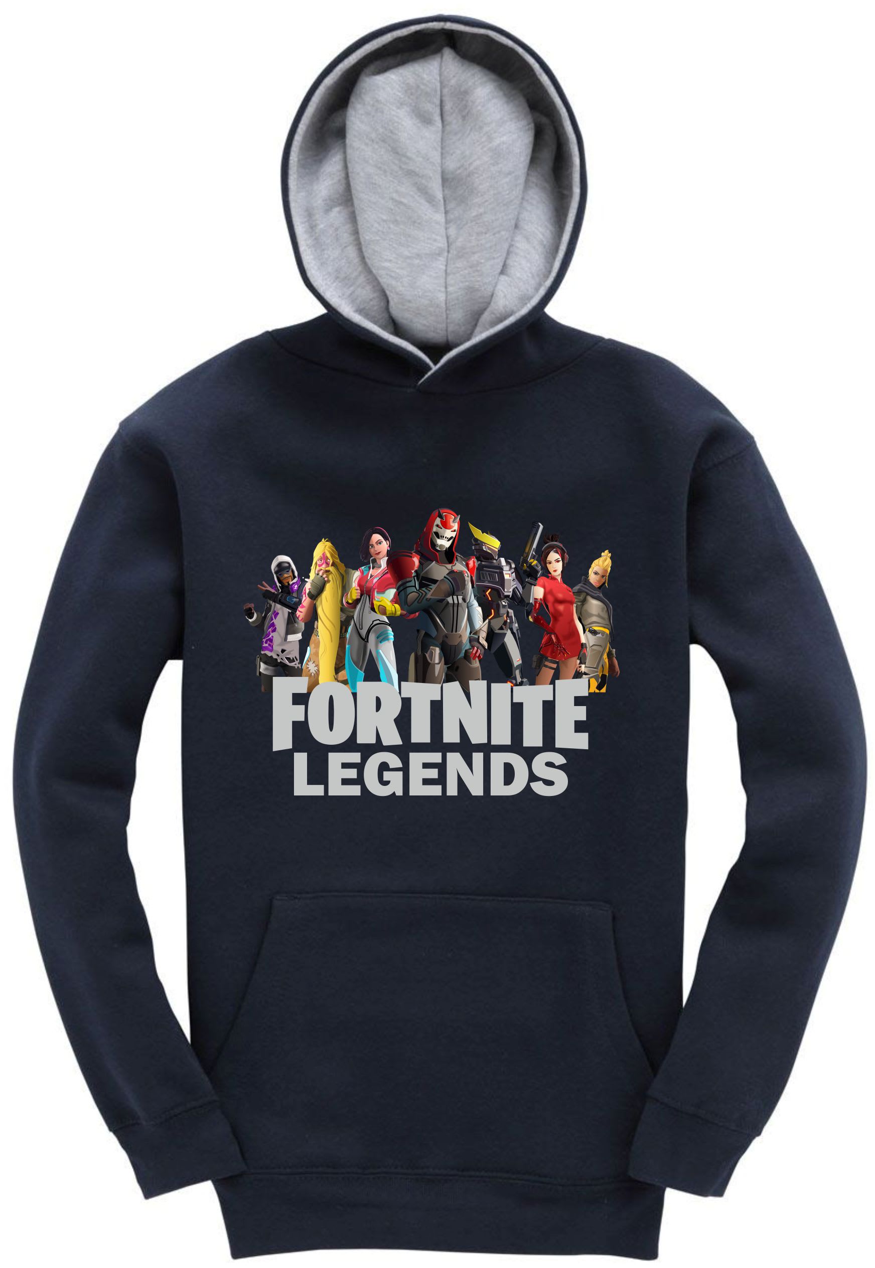 Fortnite Heroes Legend Contrast Hoodie - Image 2