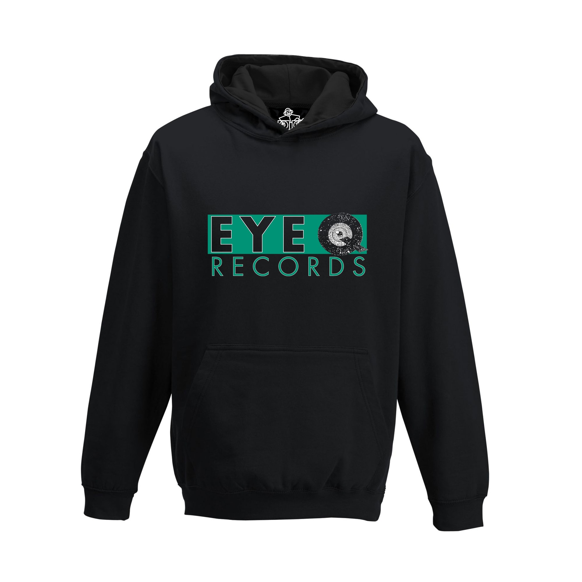Eye Q Records Hoodie - Image 2