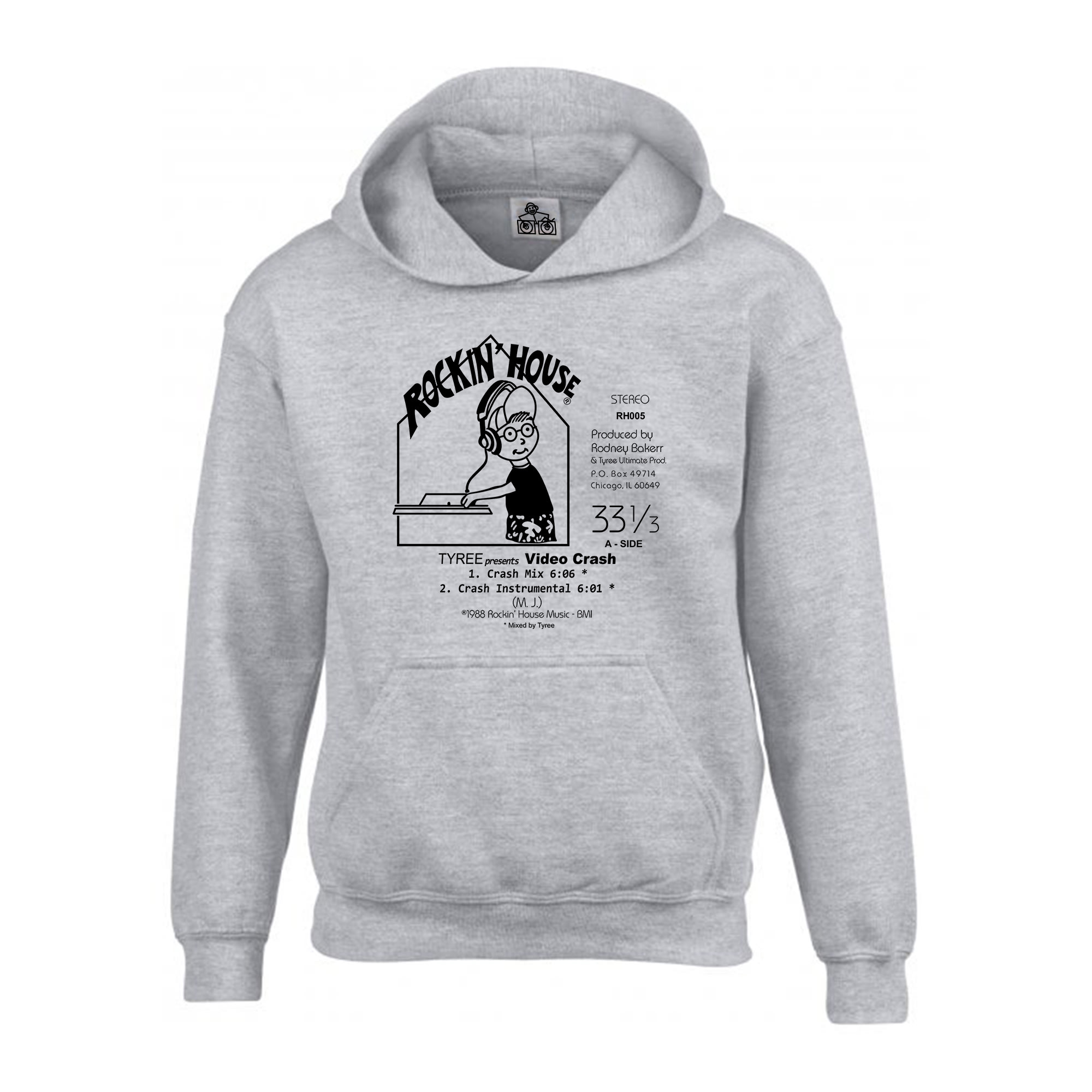 Tyree Cooper Video Crash Rockin House Records Hoodie