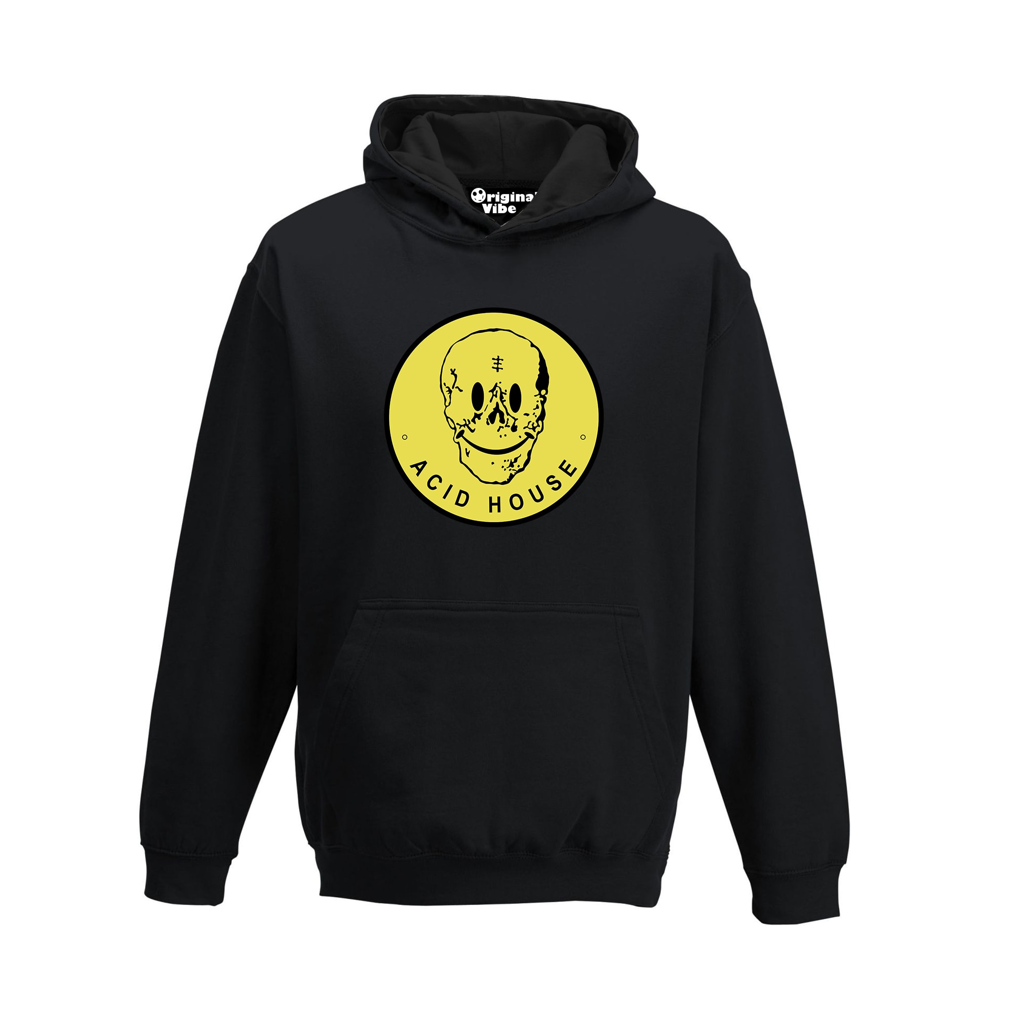 Classic Acid House Skull Hoodie