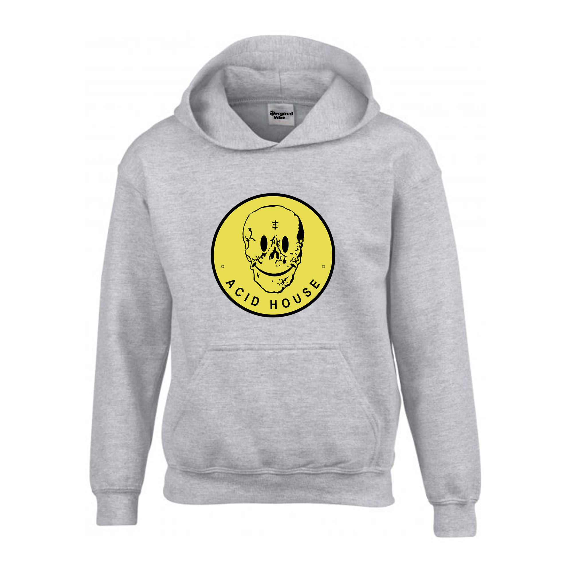 Classic Acid House Skull Hoodie - Image 2