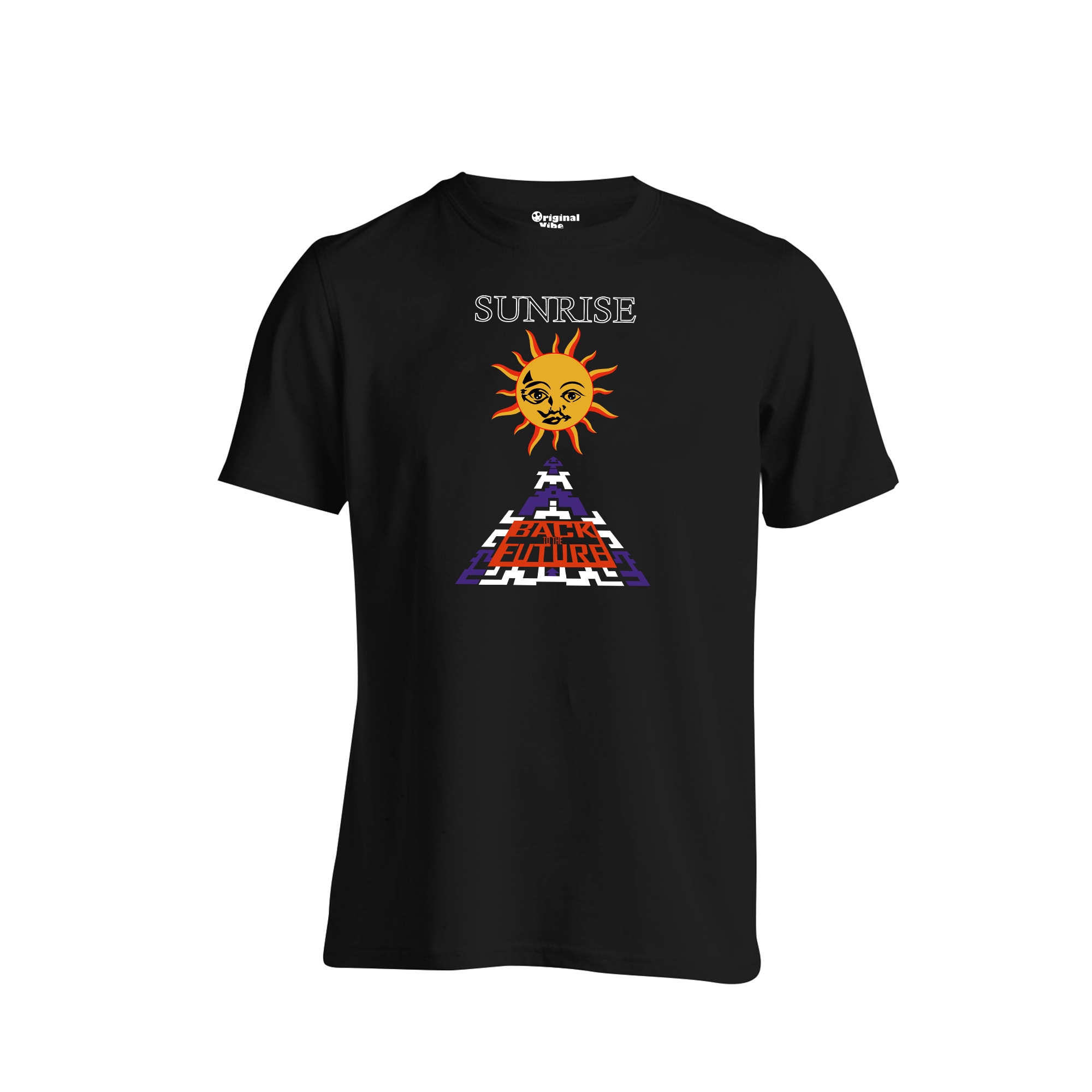 Sunrise Back To The Future T Shirt - Image 2