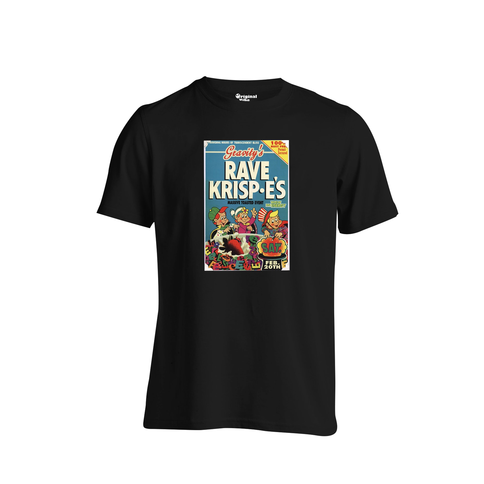 Rave Krispies Flyer T Shirt - Image 3