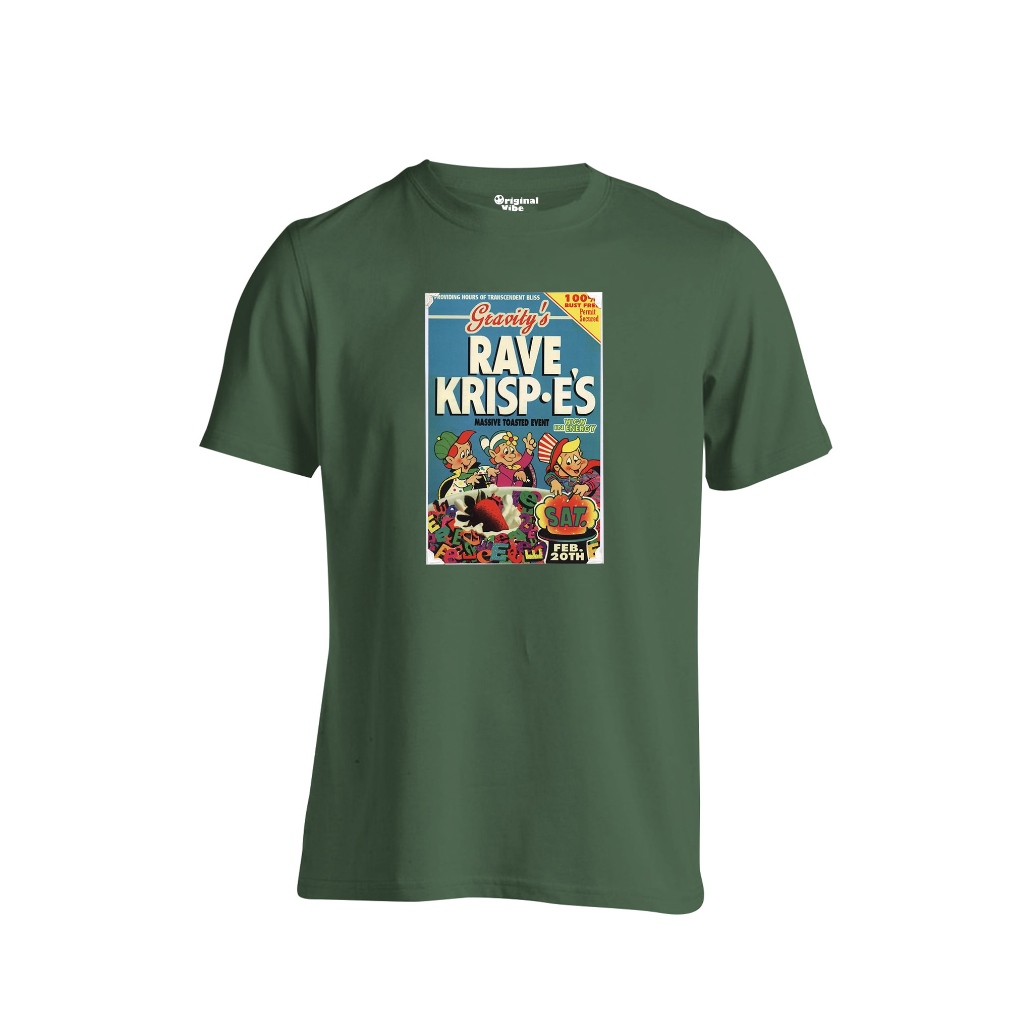 Rave Krispies Flyer T Shirt