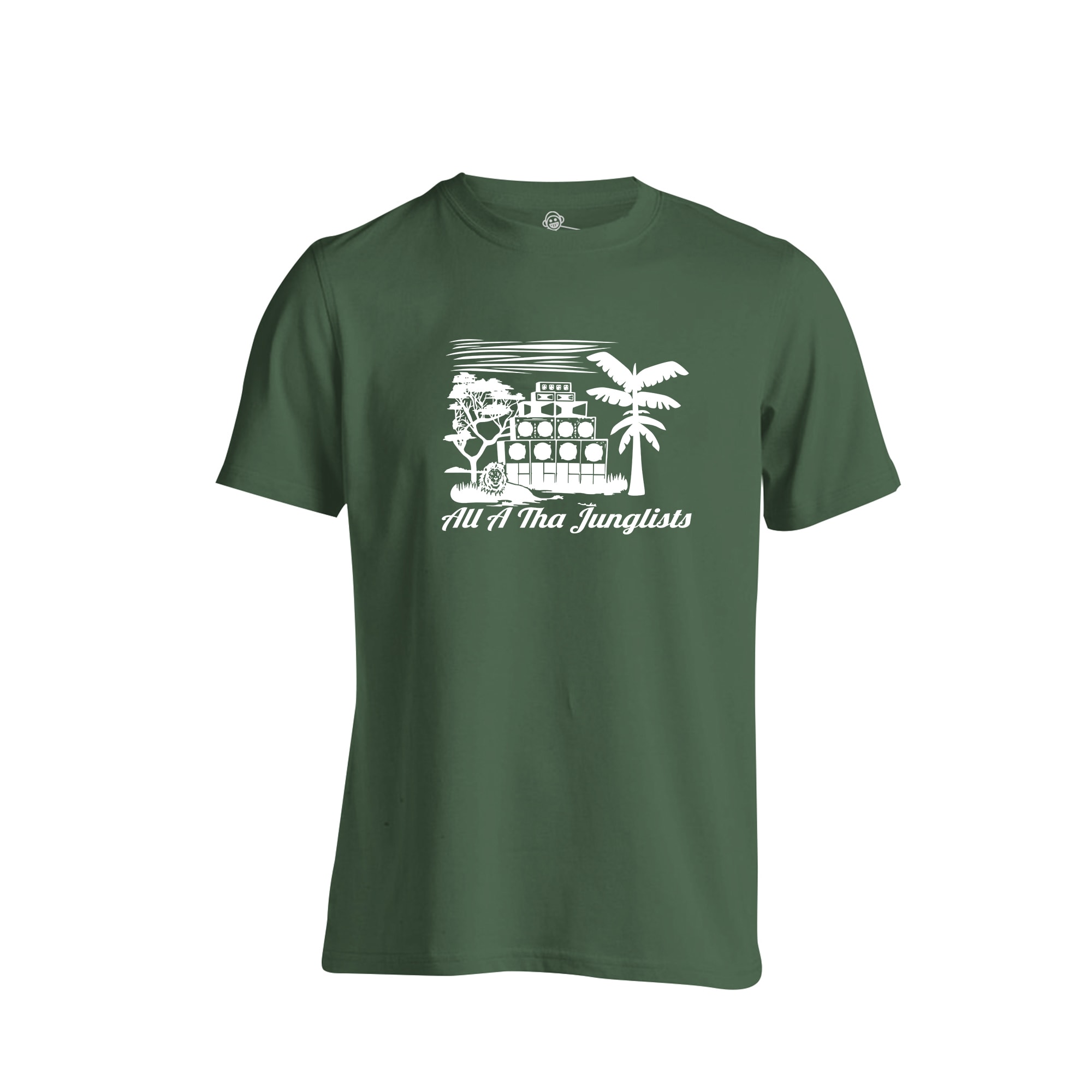 All A Tha Junglists T Shirt Classic Jungle Drum and Bass - Image 2