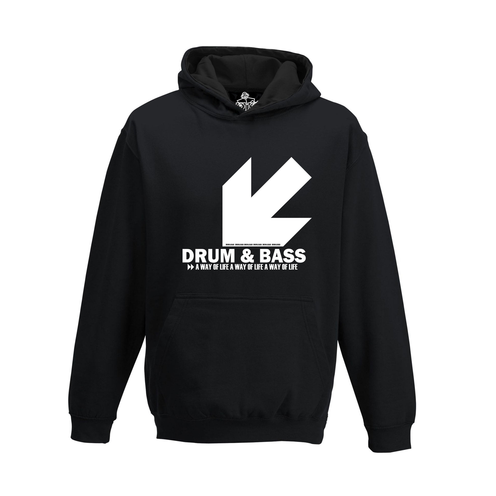 Drum And Bass Hoodie - Image 2