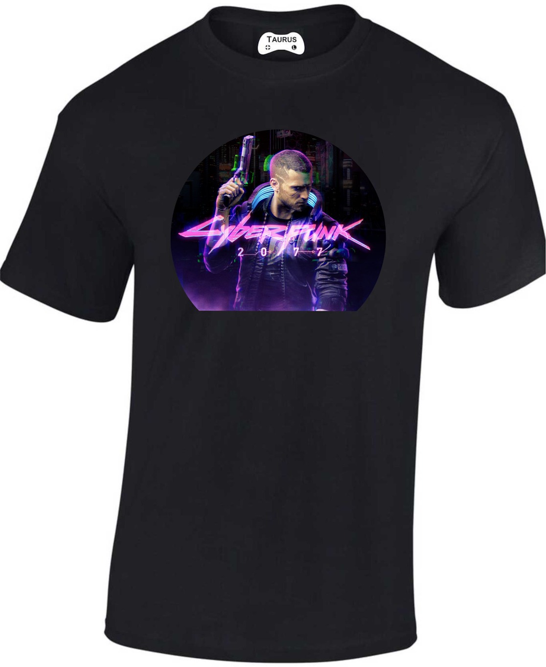 Cyberpunk 2077 T Shirt Taurus Gaming Tshirts