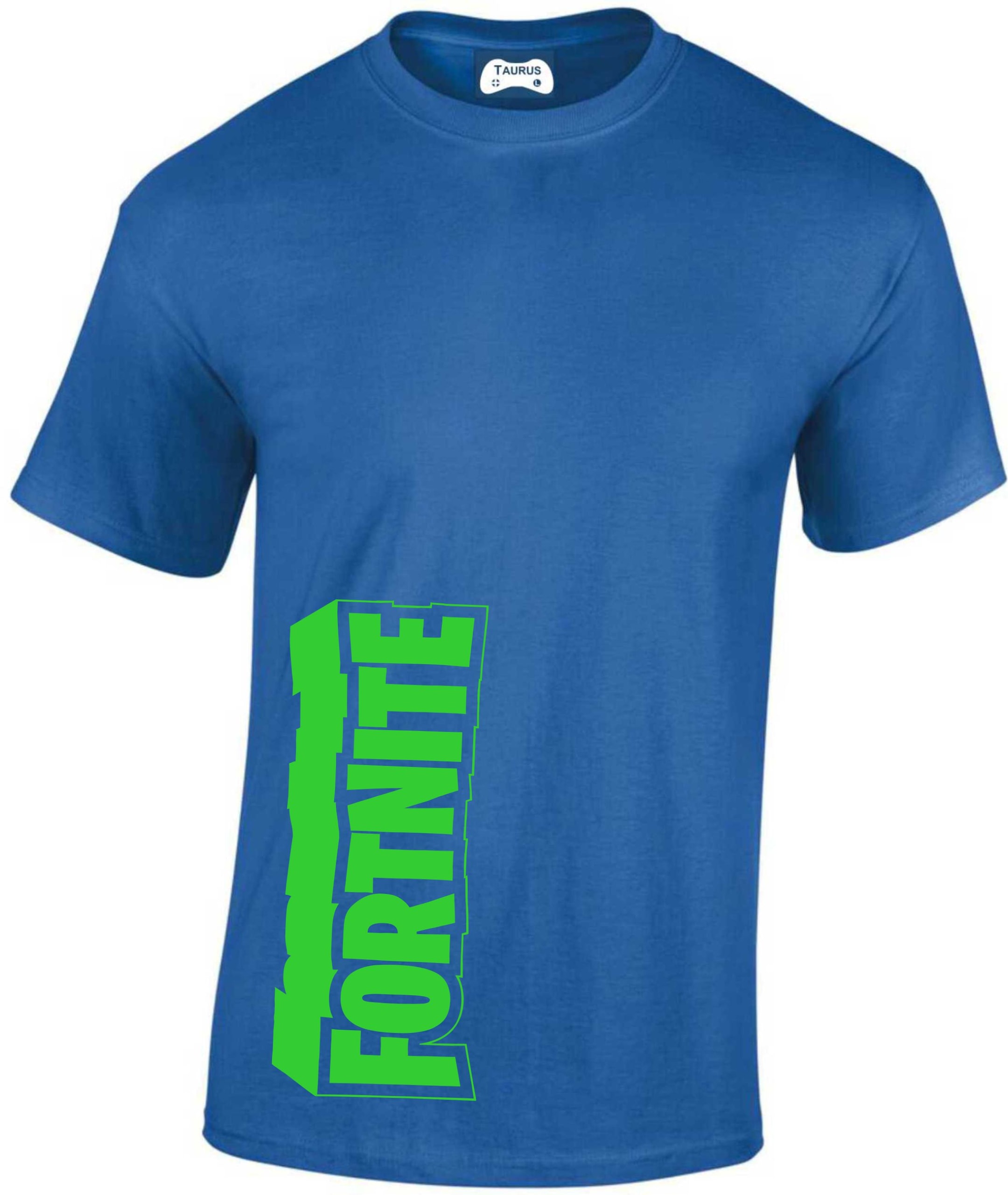 Fortnite wording with  border T-shirt