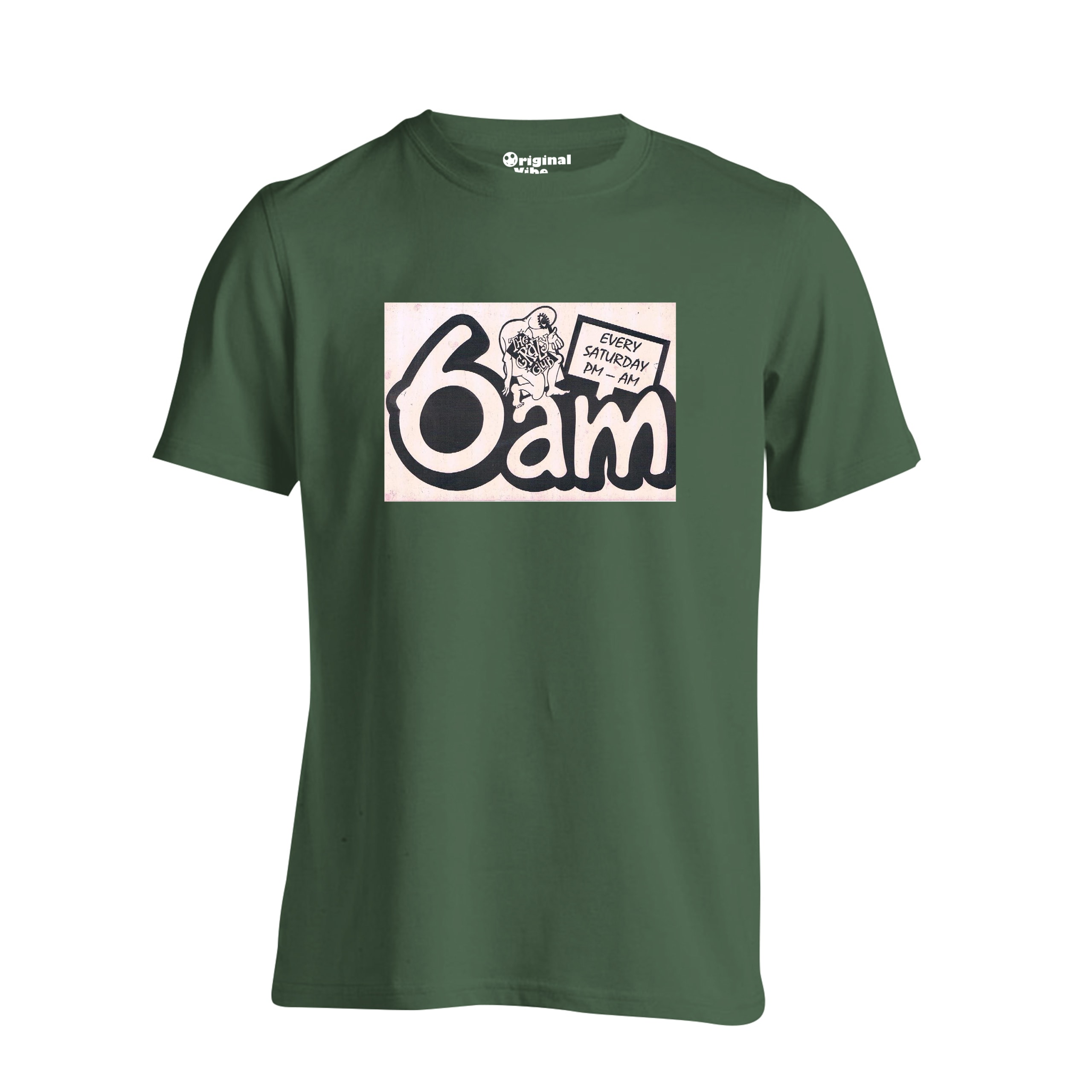 6 am Crazy Club Astoria London Flyer Rave T Shirt - Image 3
