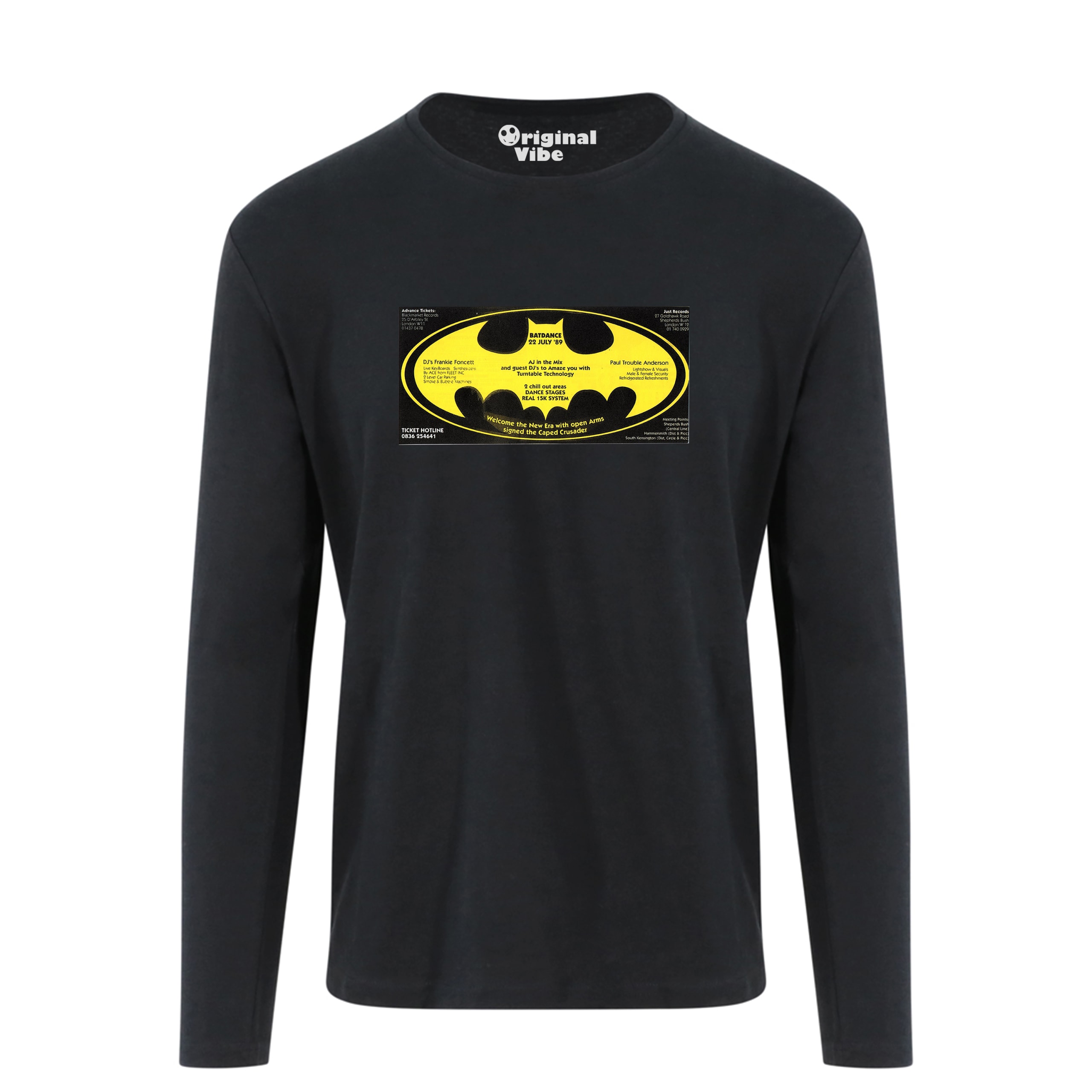 Batdance Flyer Rave T Shirt