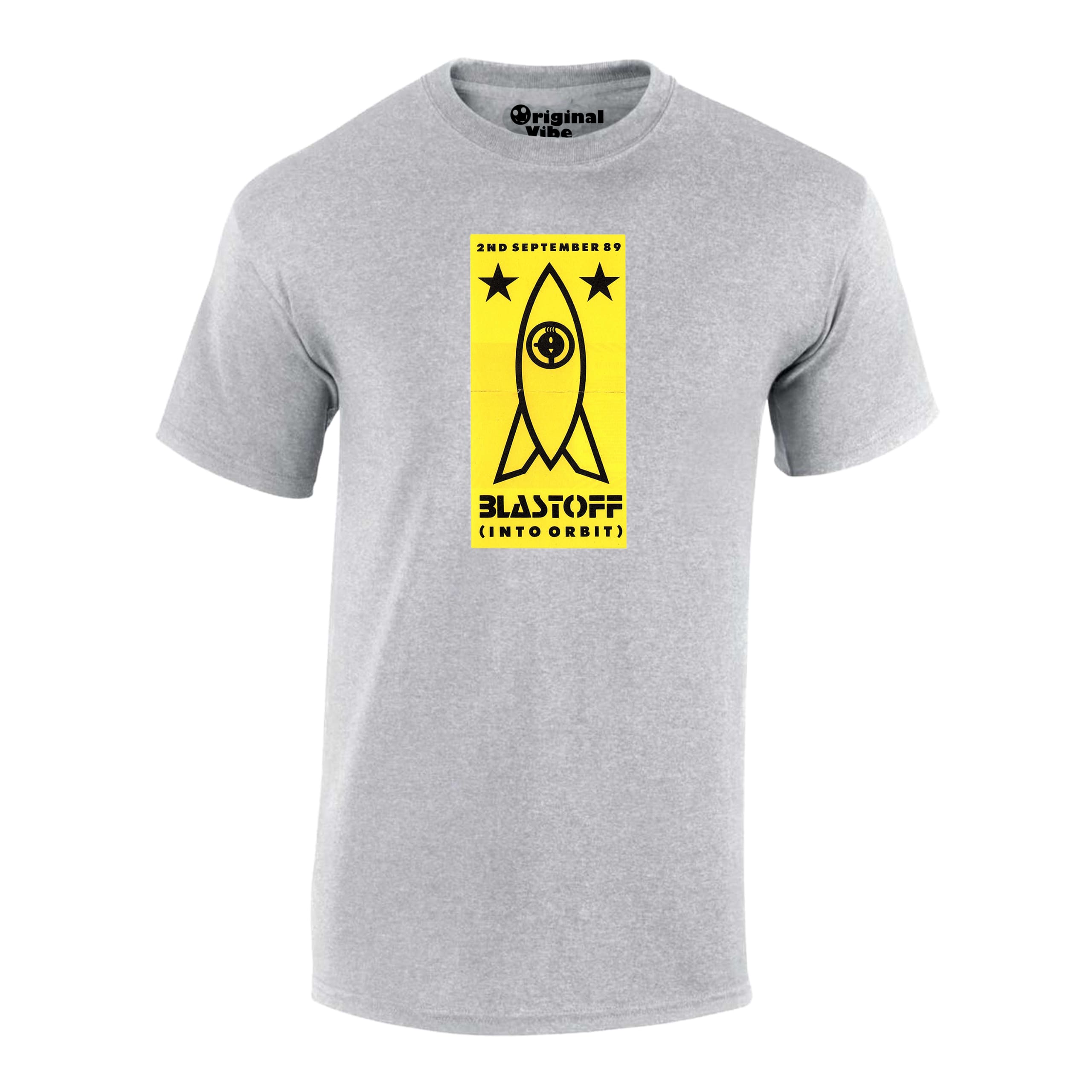 Blastoff ( Into Orbit) Flyer Rave T Shirt - Image 4