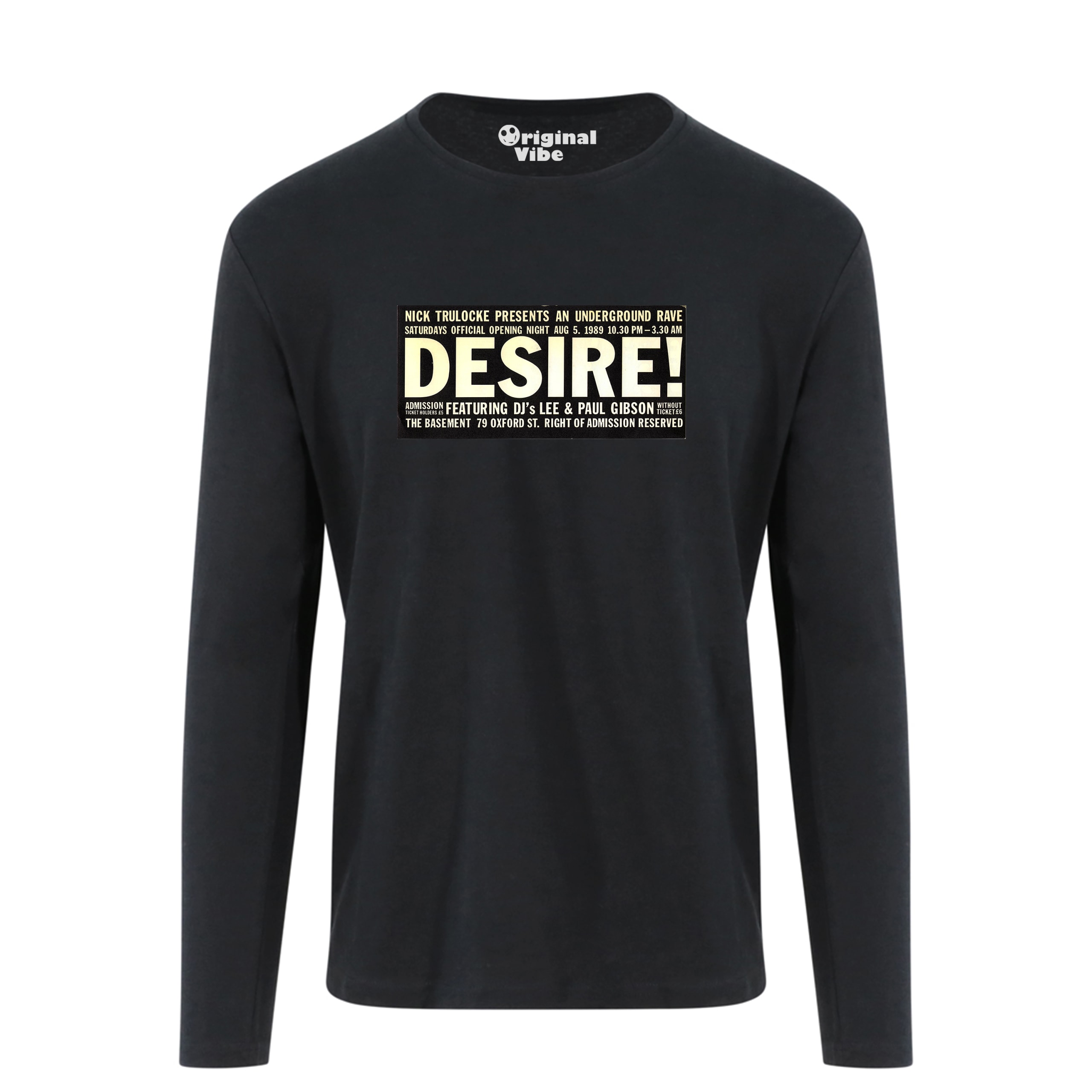 Desire Flyer Rave T Shirt