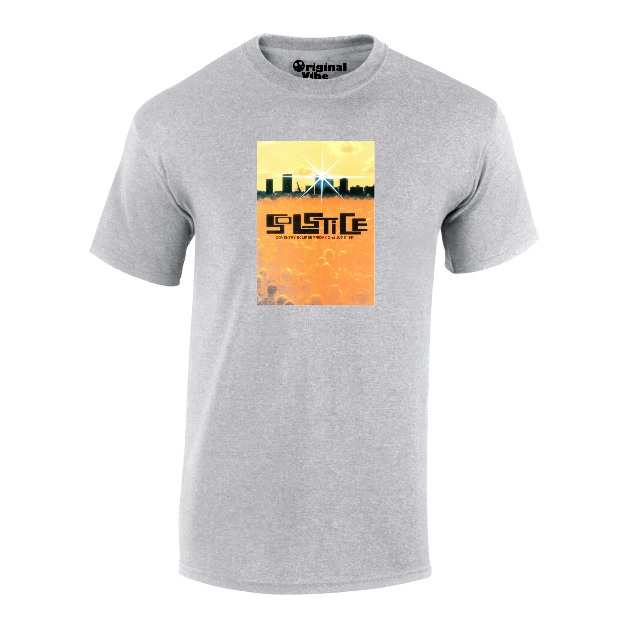 Solstice The Eclipse Coventry 1991 Flyer Rave T Shirt