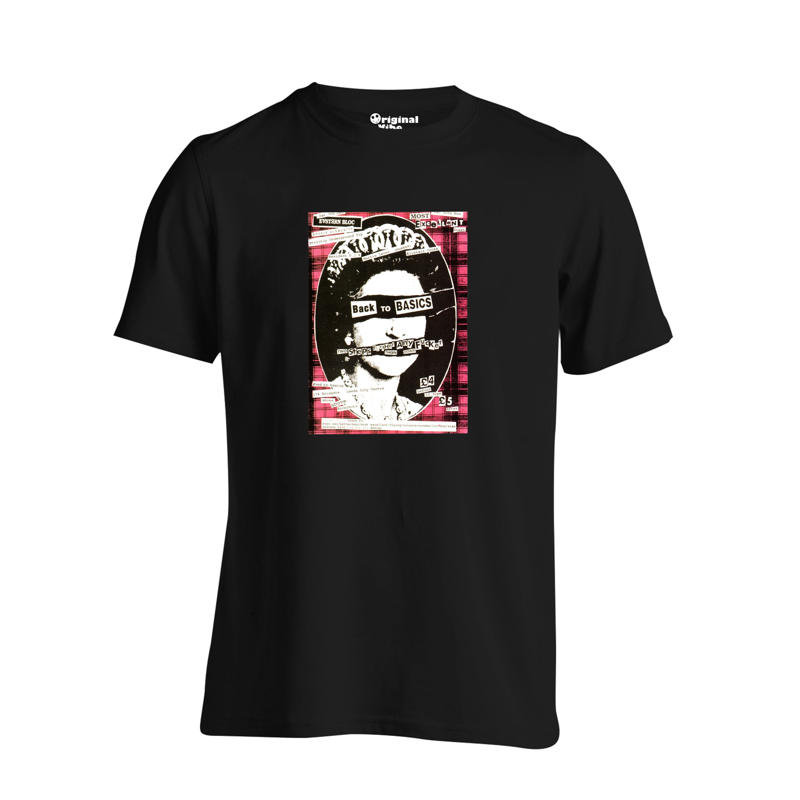 Back to Basics Flyer Leeds T Shirt