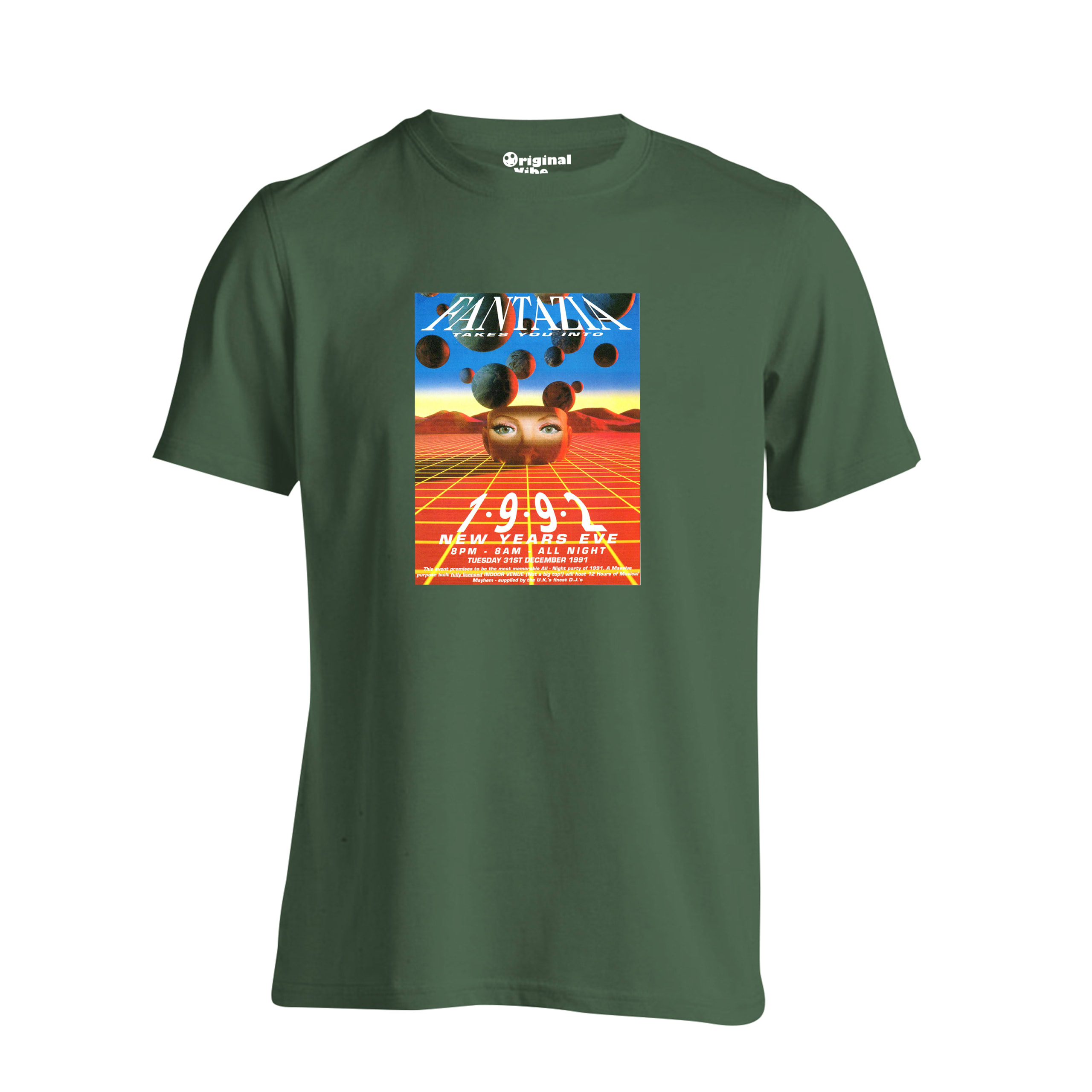 Fantazia Flyer Long Sleeve Rave T Shirt - Image 2