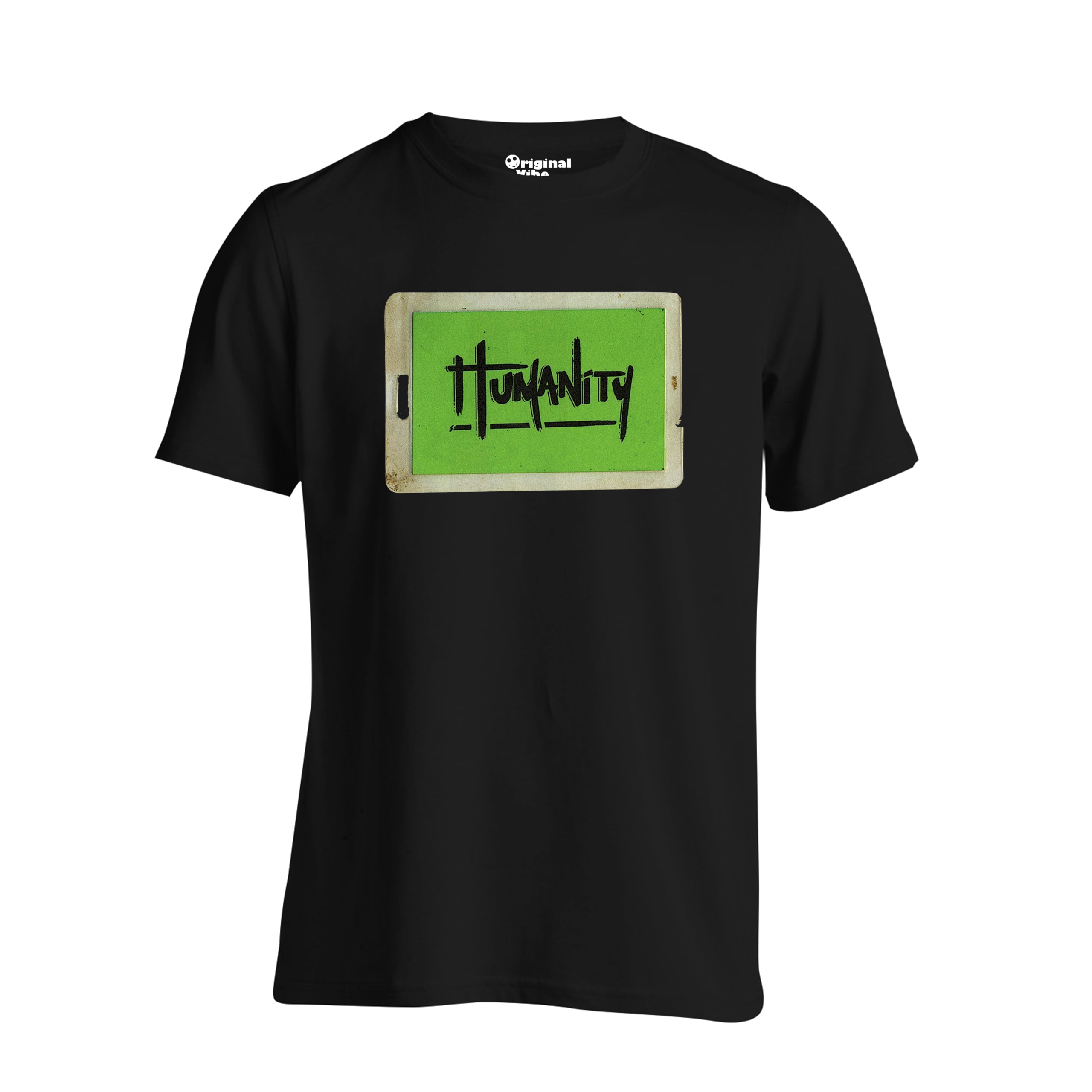 Humanity Vip Card 1989 Flyer Rave T Shirt - Image 3