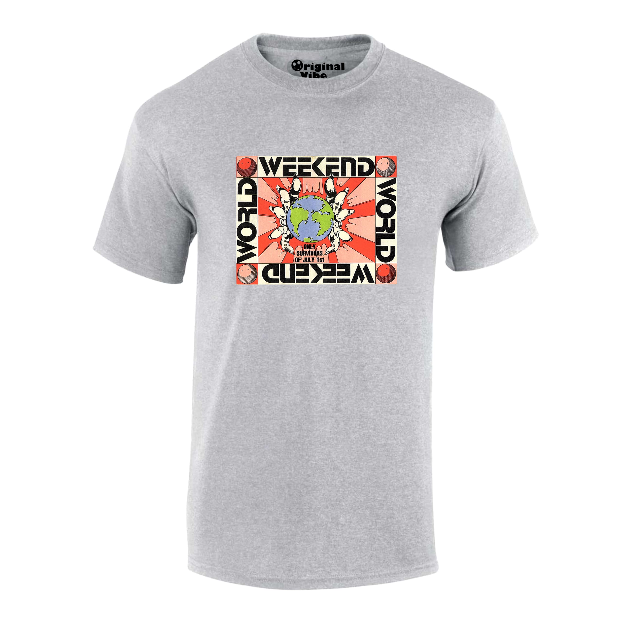 Weekend World 1989 Flyer Rave T Shirt - Image 3