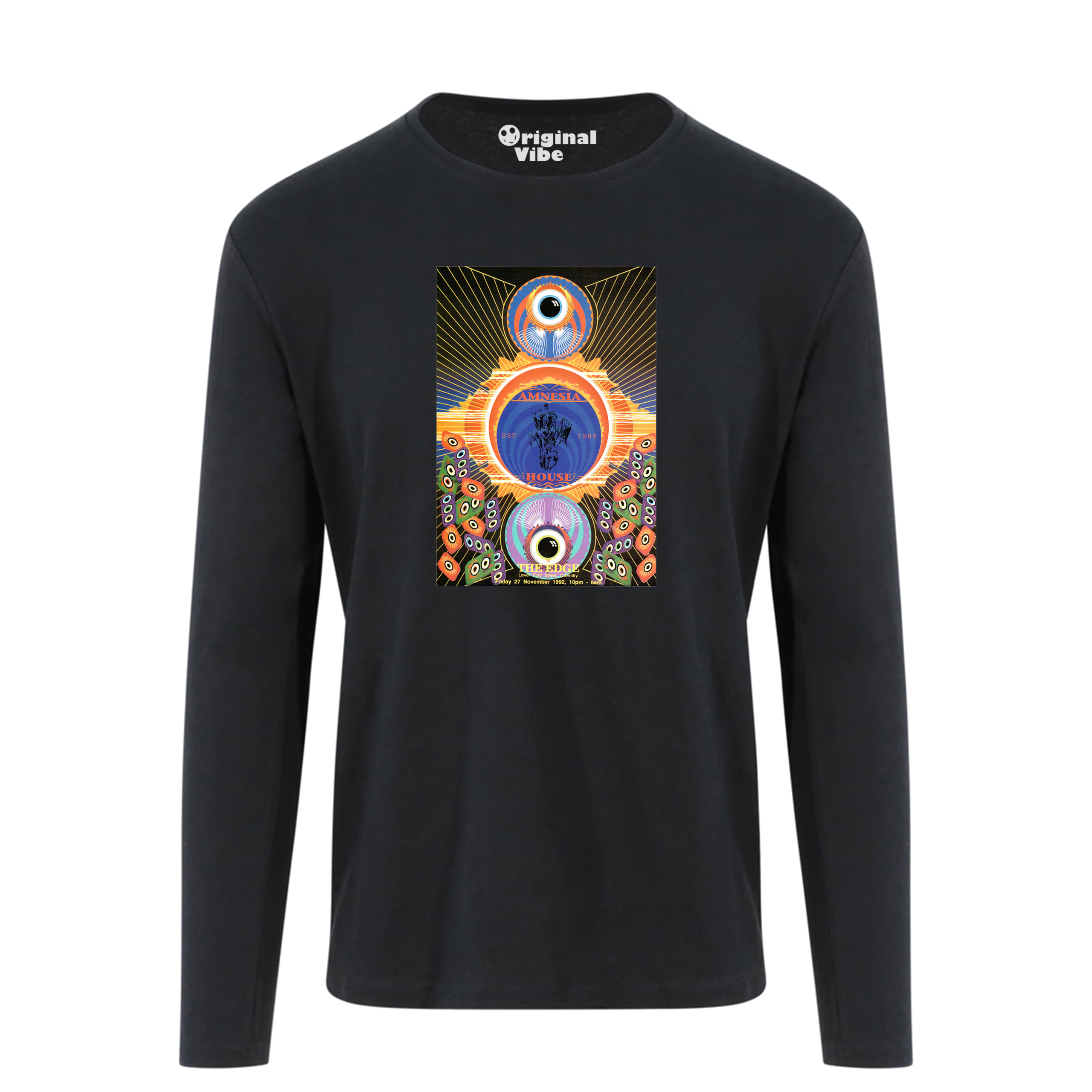 Amnesia House The Edge Convertry Flyer Rave T Shirt - Image 4