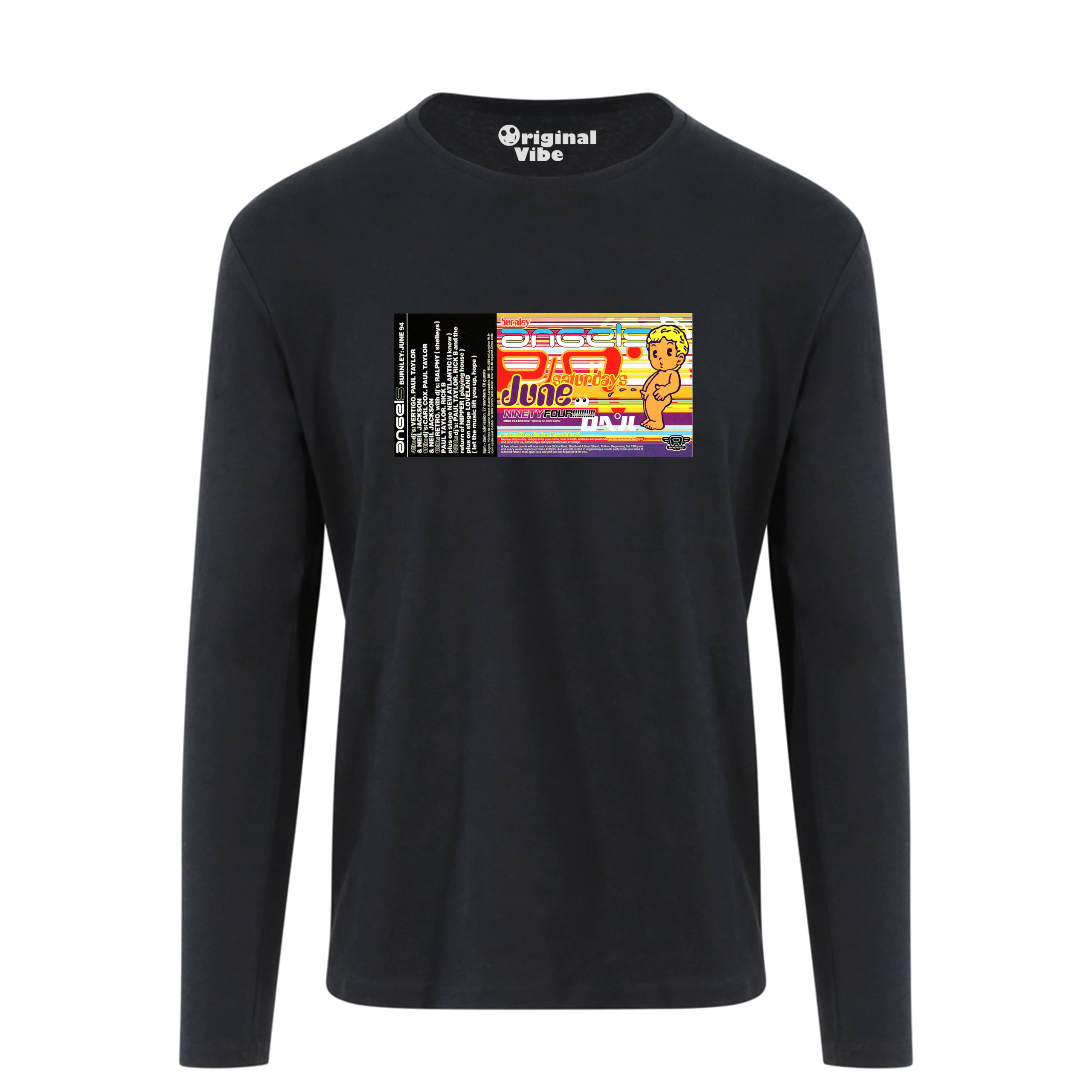 Angels Burnley Flyer Rave T Shirt - Image 4