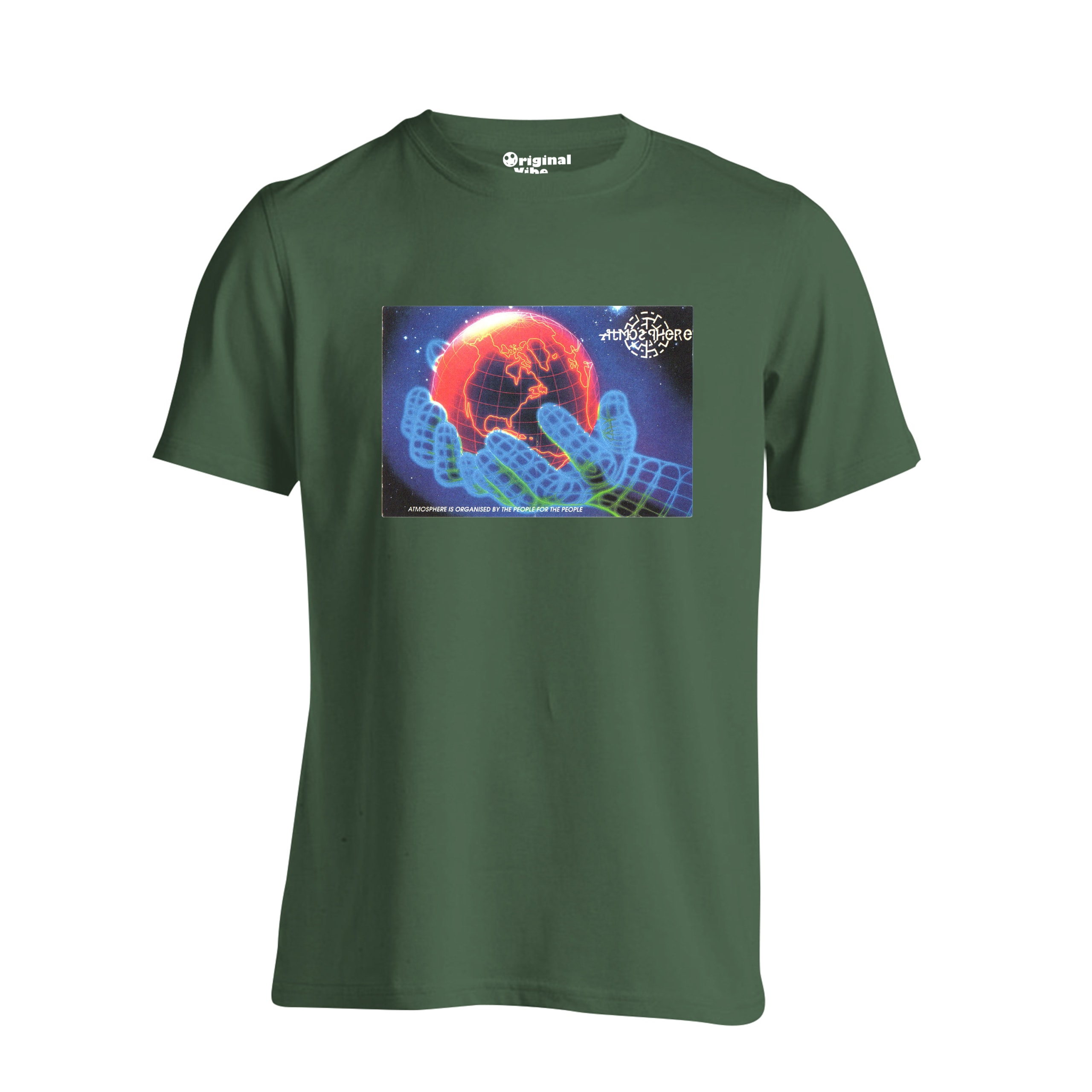 Atmosphere 1989 Flyer Rave T Shirt - Image 2