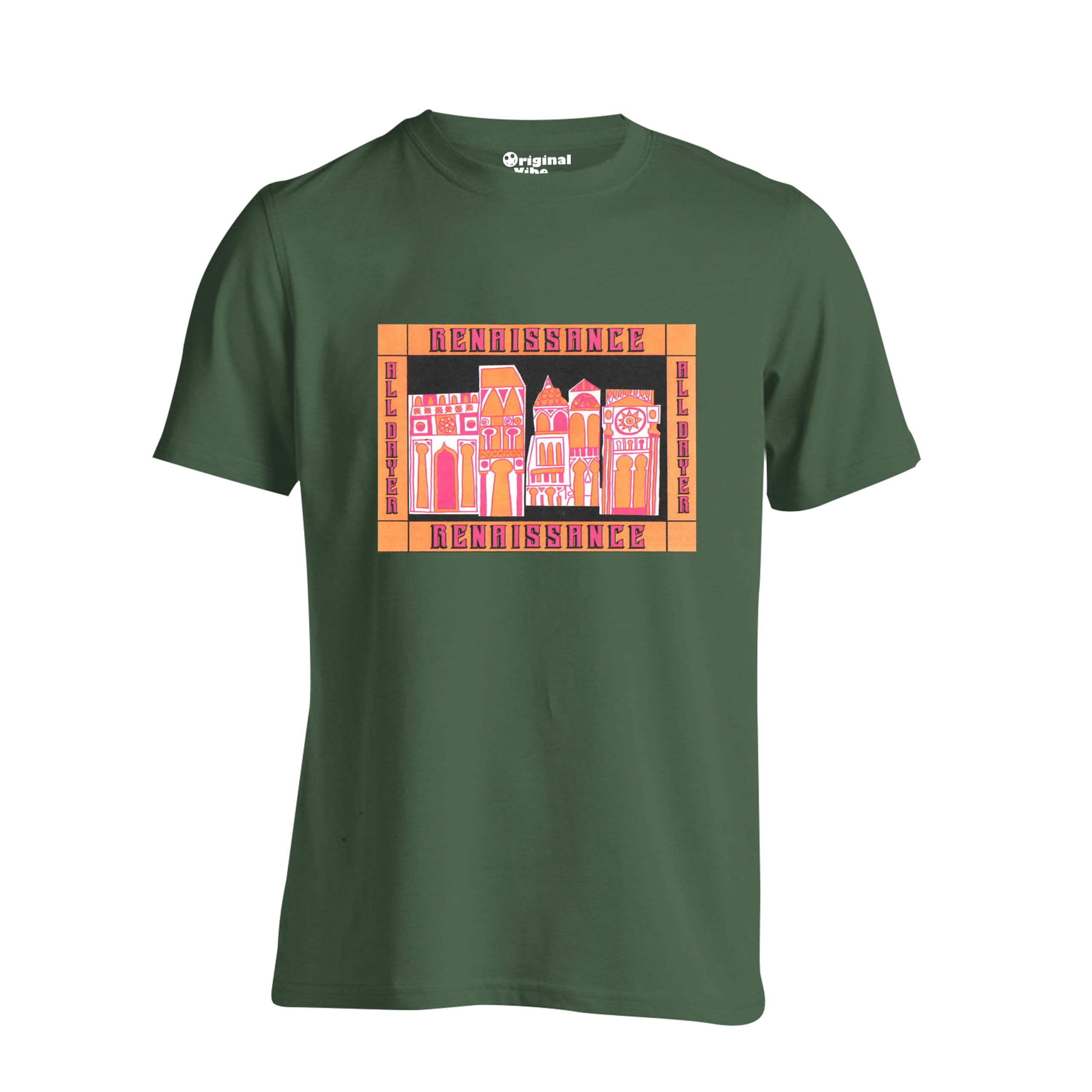 Renaissance June 1989 All Dayer Crazy Larrys Kings Rd London Flyer Rave T Shirt - Image 2