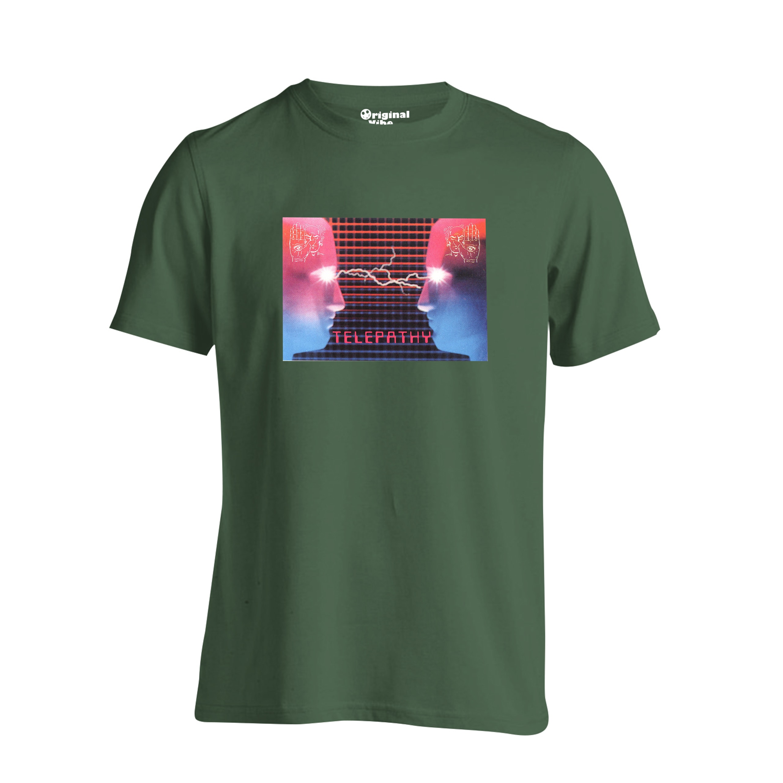 Telepathy 1990 Flyer Rave T Shirt - Image 2