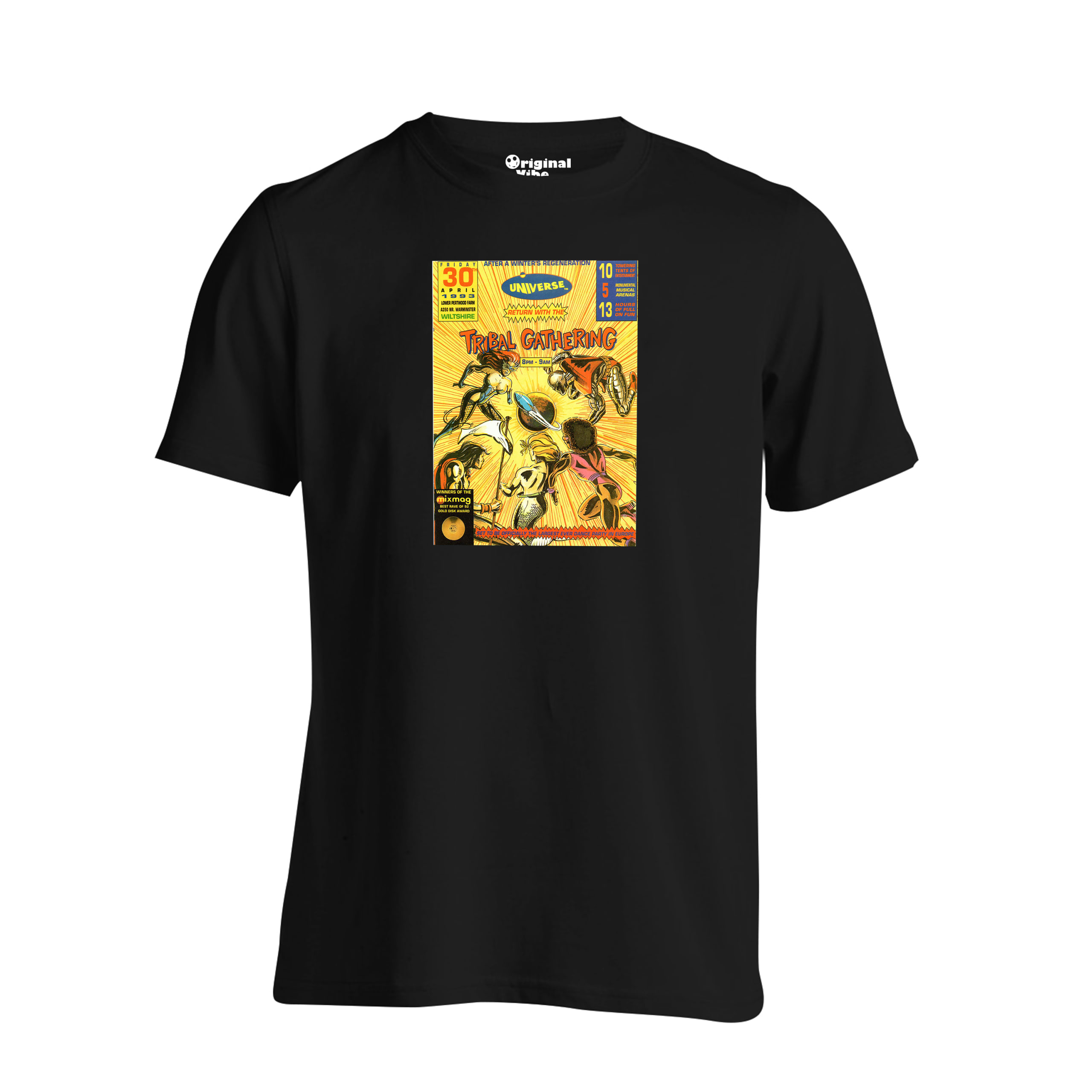 Tribal Gathering 1993 Flyer T Shirt