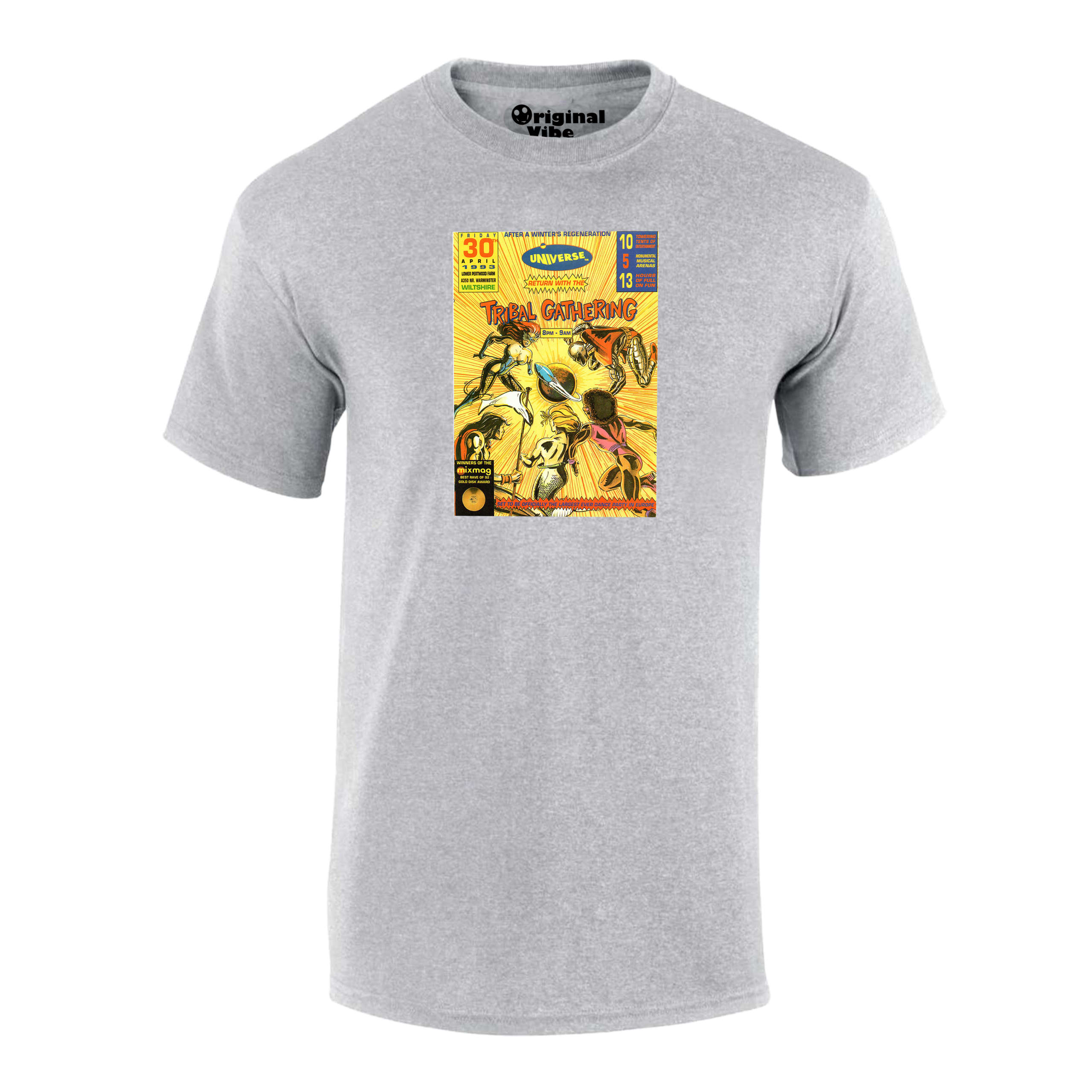 Tribal Gathering 1993 Flyer T Shirt - Image 3