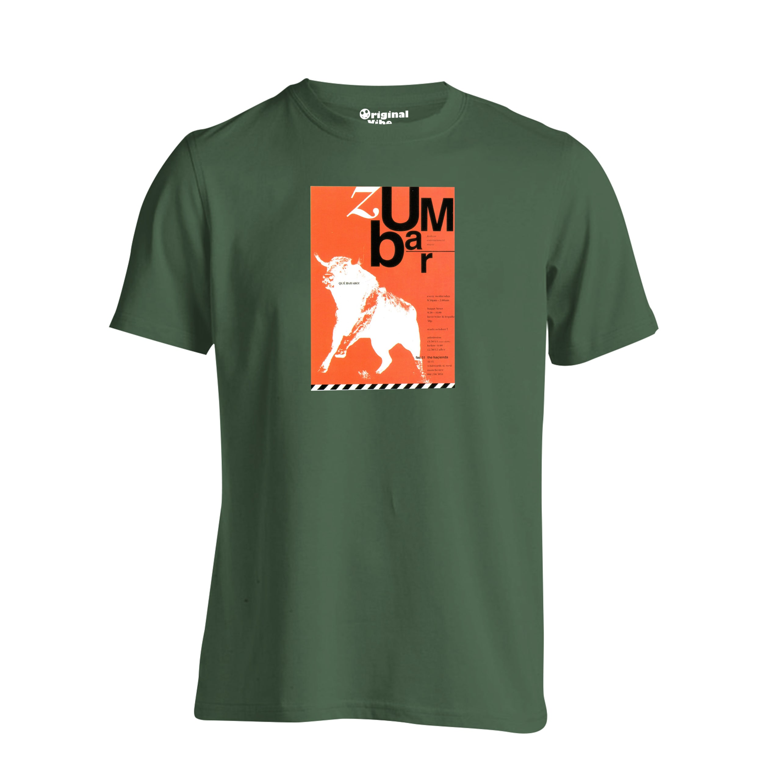 Zumbar Manchester 1991 Flyer T Shirt - Image 2