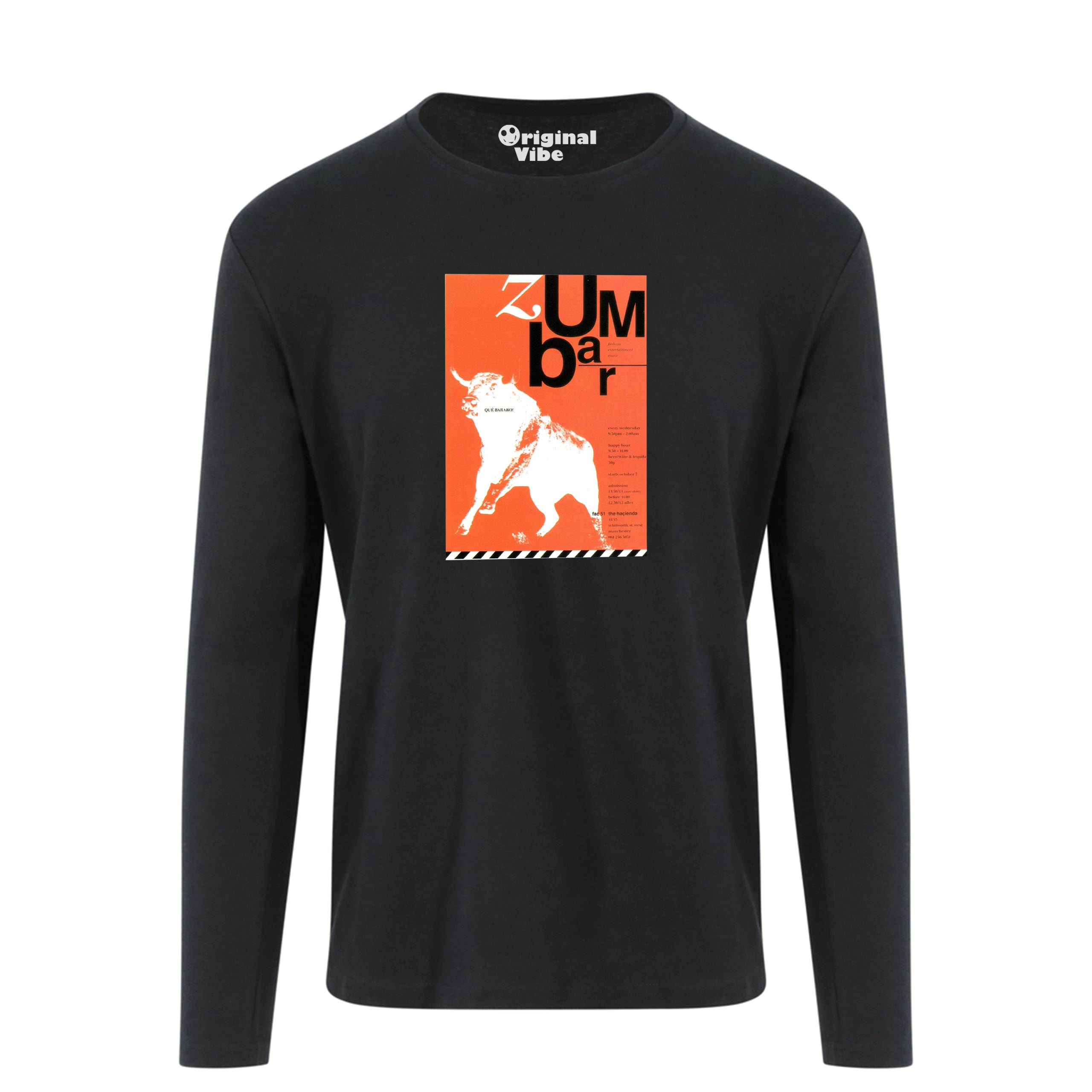 Zumbar Manchester 1991 Flyer T Shirt - Image 4