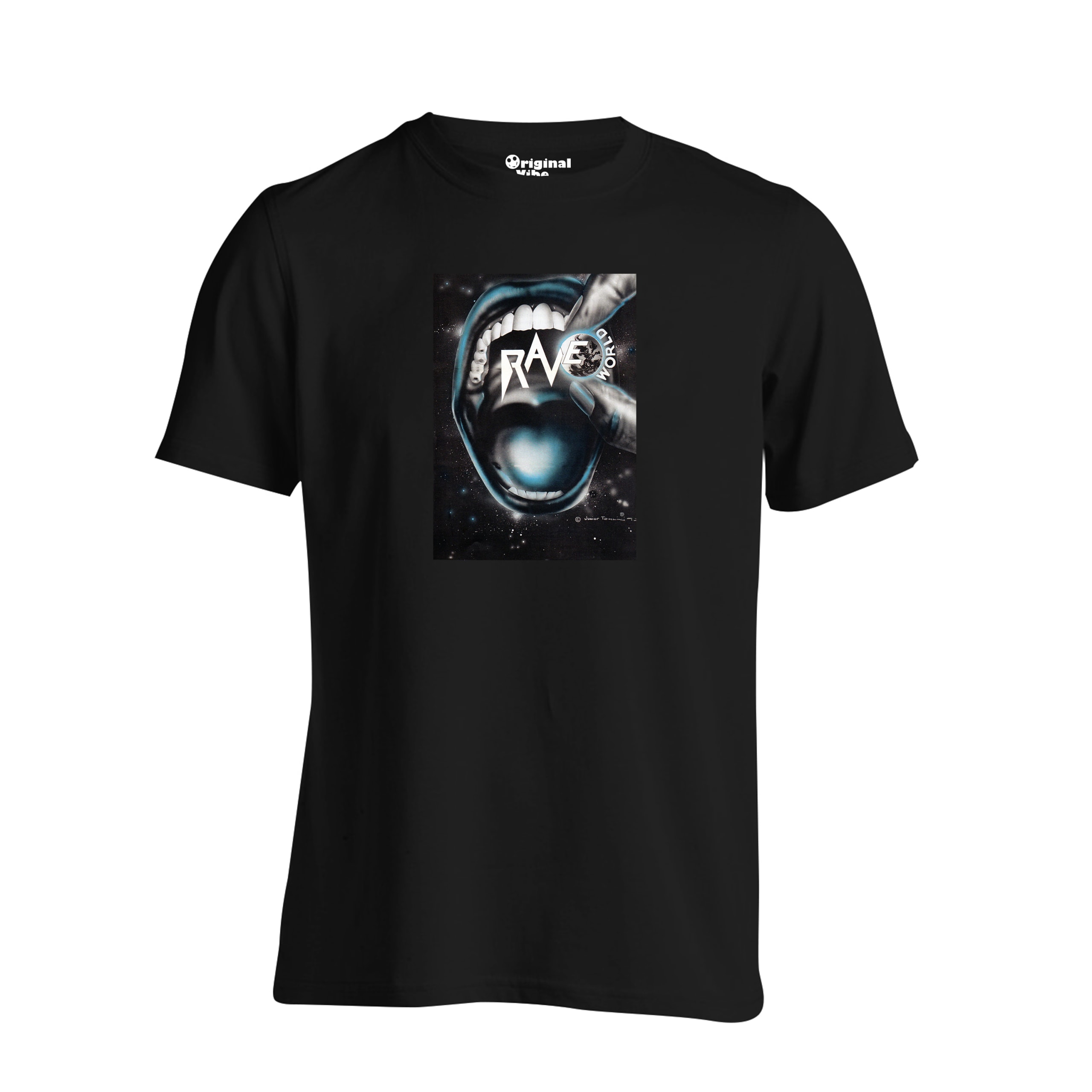 Raveworld 1992 Flyer T Shirt - Image 4