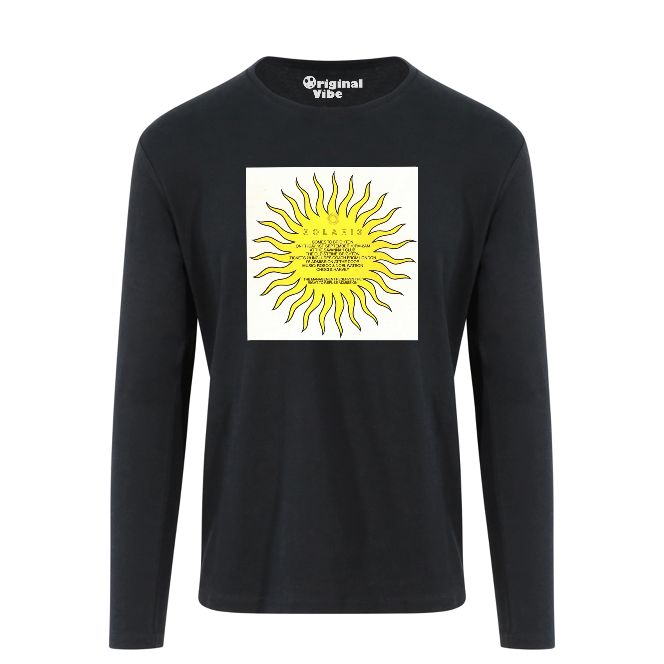 Solaris 1989 Savannah Club Brighton Flyer T Shirt - Image 4