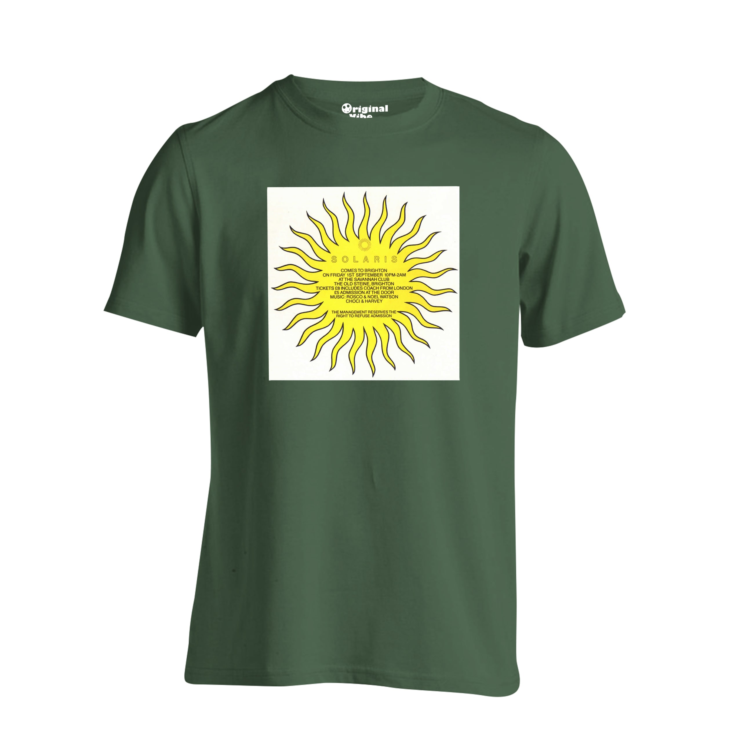 Solaris 1989 Savannah Club Brighton Flyer T Shirt - Image 2