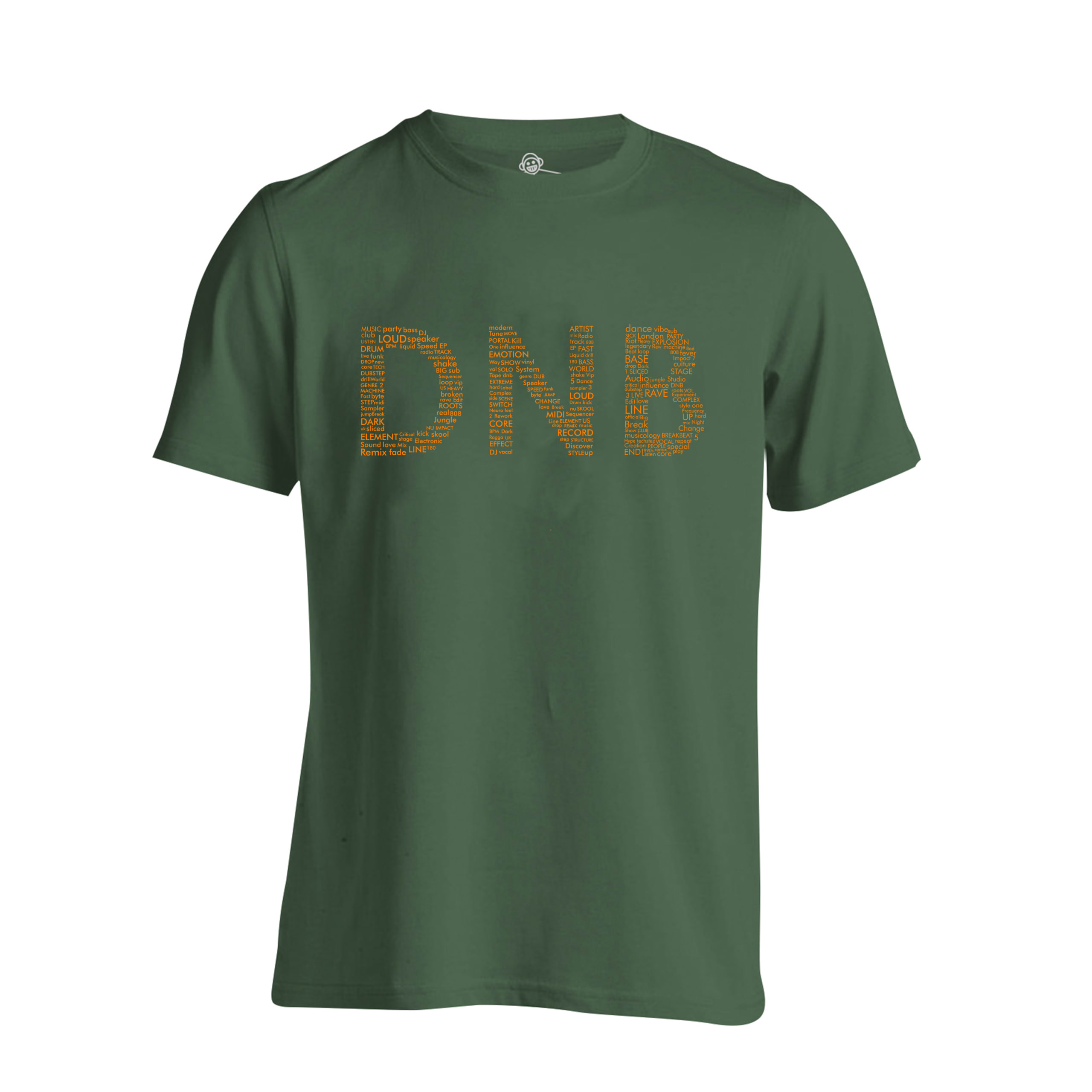 D n B Drum and Bass T Shirt - Image 2