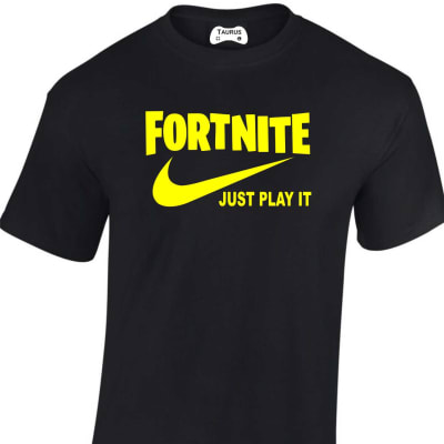 Fortnite Just Play It T-shirts