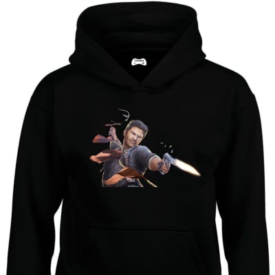 Nathan Drake Classic Gaming Character Hoodie